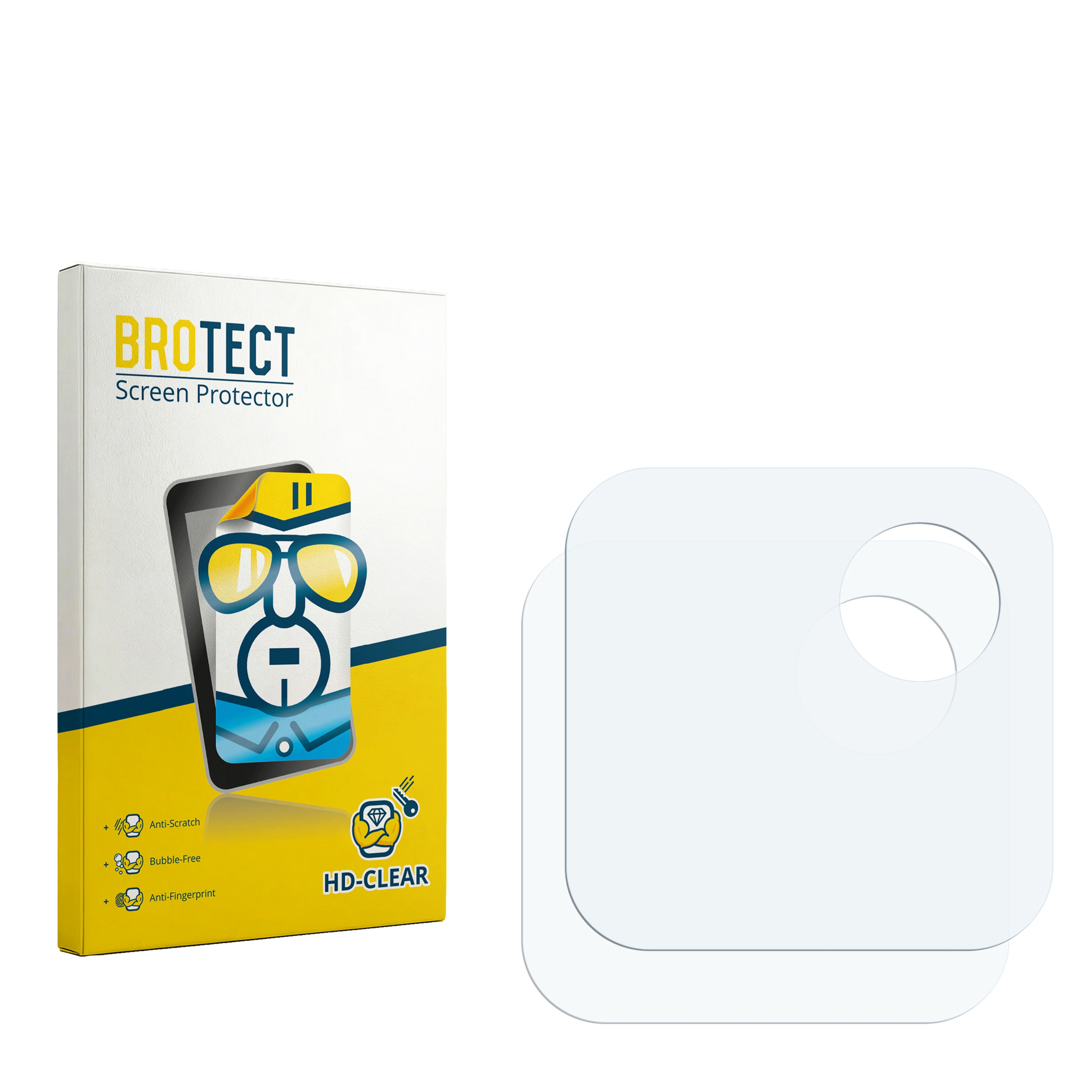 2x BROTECT Displayschutz-Folie pro Cubot X20 Pro (pouze kamera)