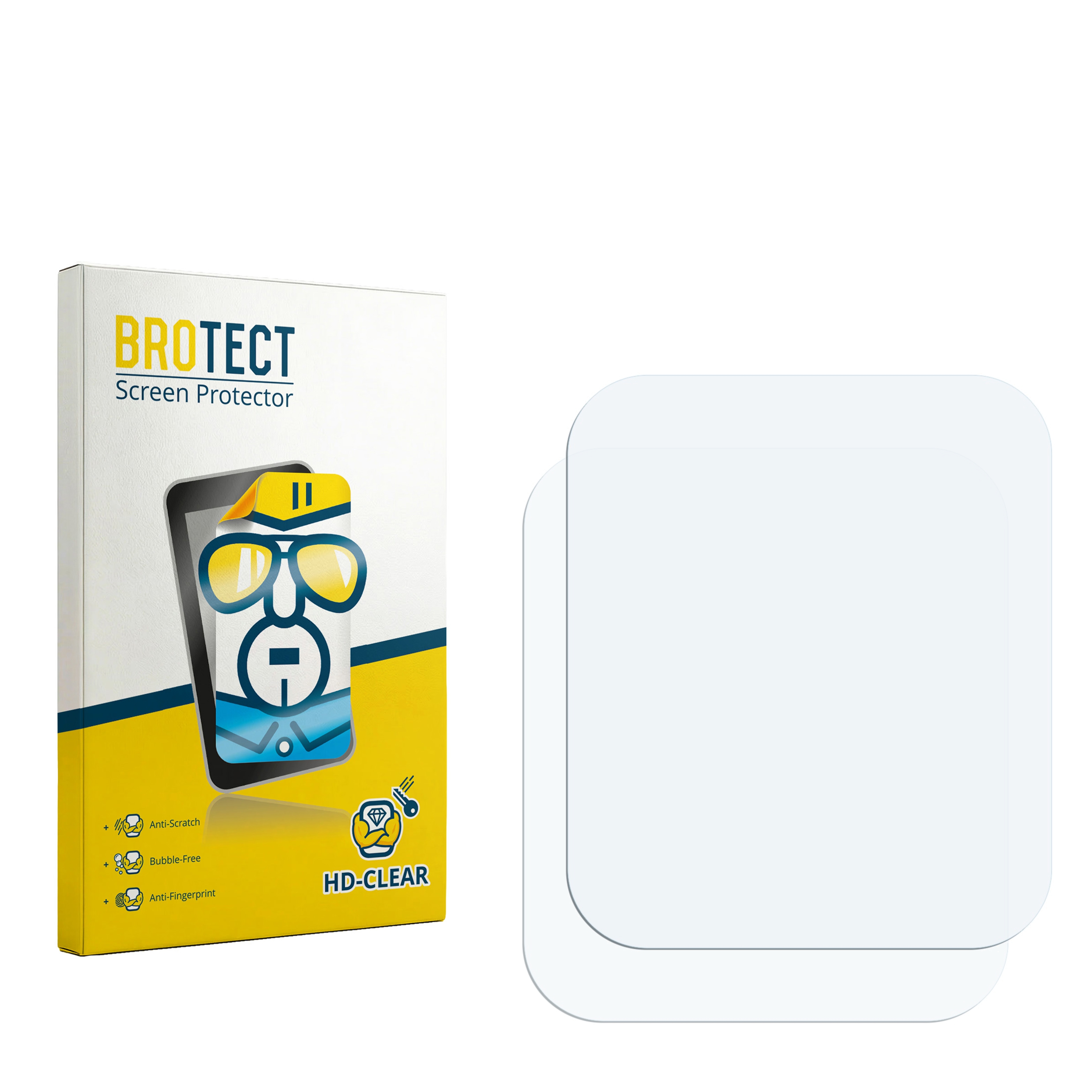 2x BROTECT Displayschutz-Folie pro Bakeey Q26
