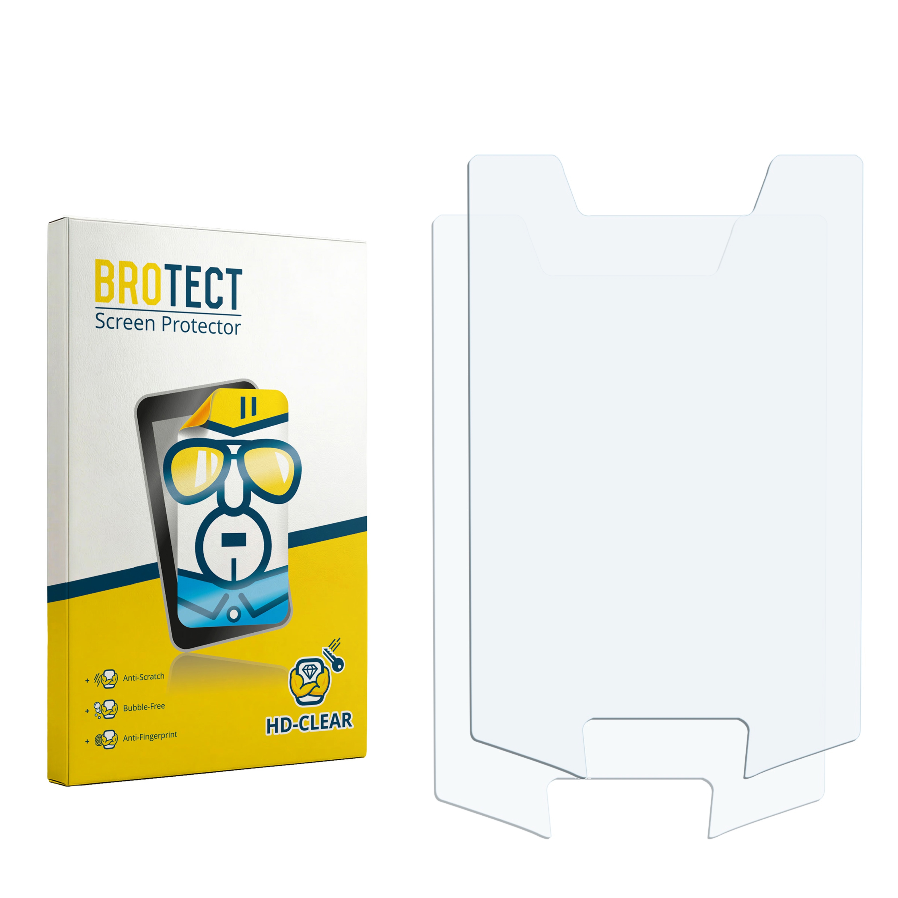 2x BROTECT Displayschutz-Folie pro Beva Laser Distance Meter