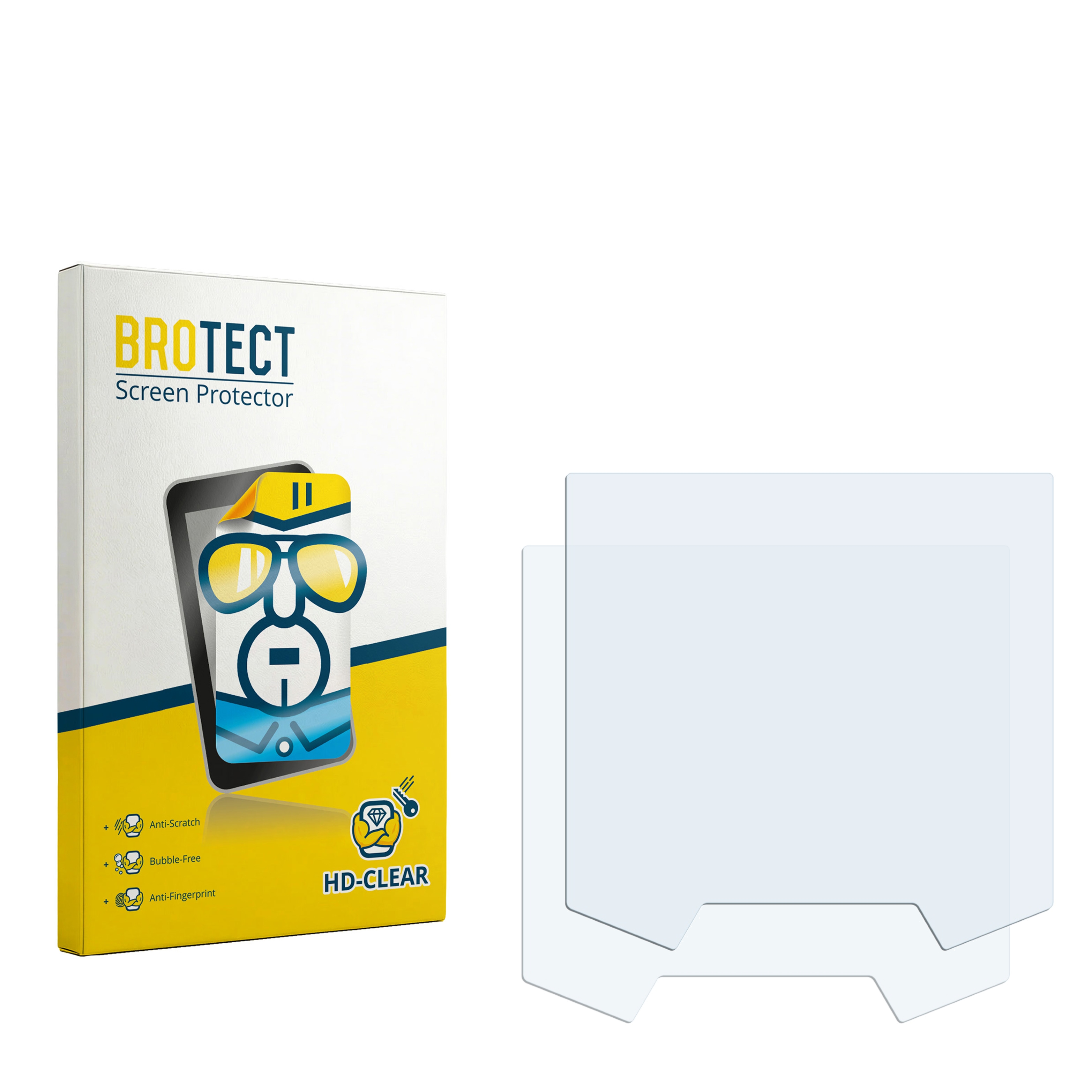 2x BROTECT Displayschutz-Folie pro Ciclo HAC 1.2