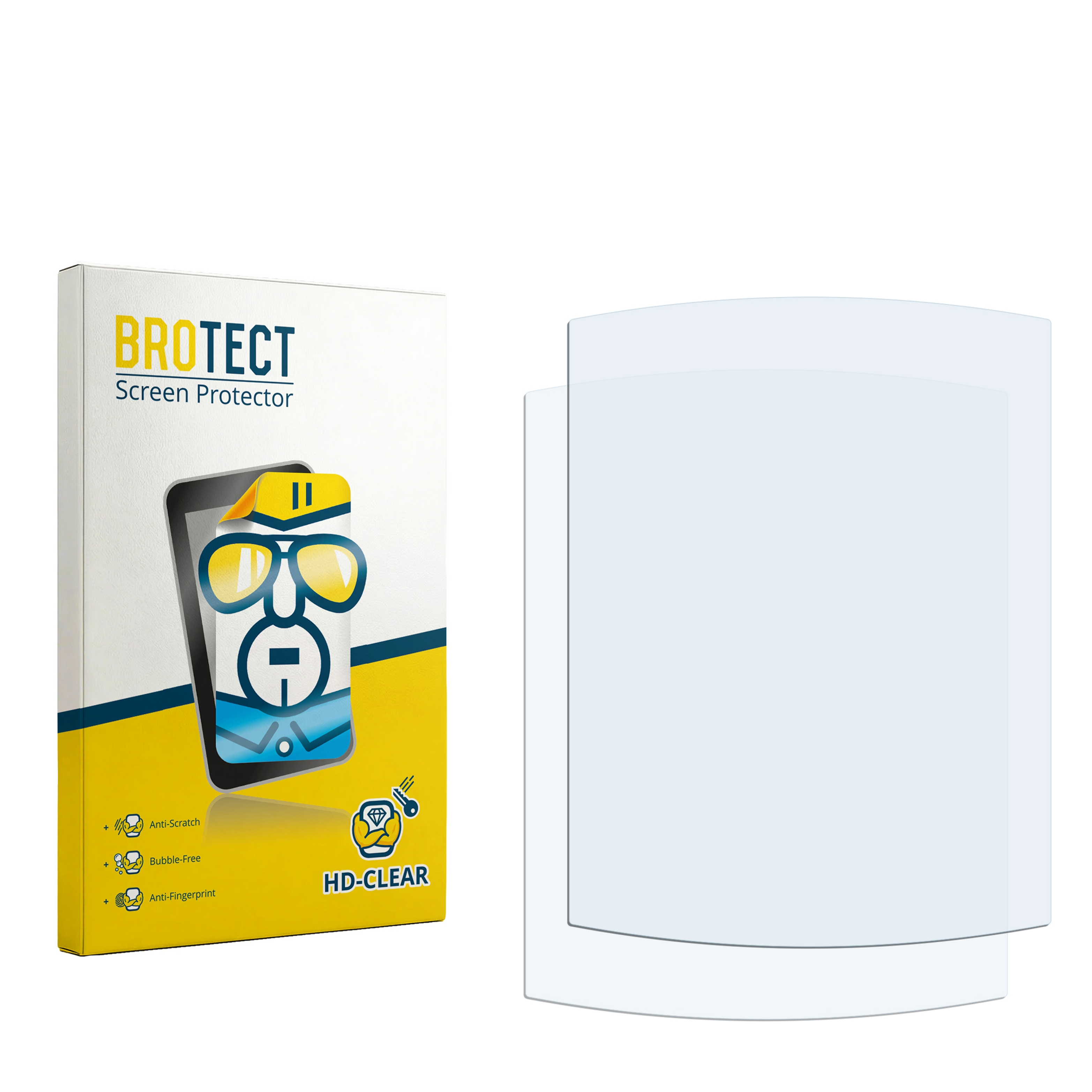 2x BROTECT Displayschutz-Folie pro Brondi King