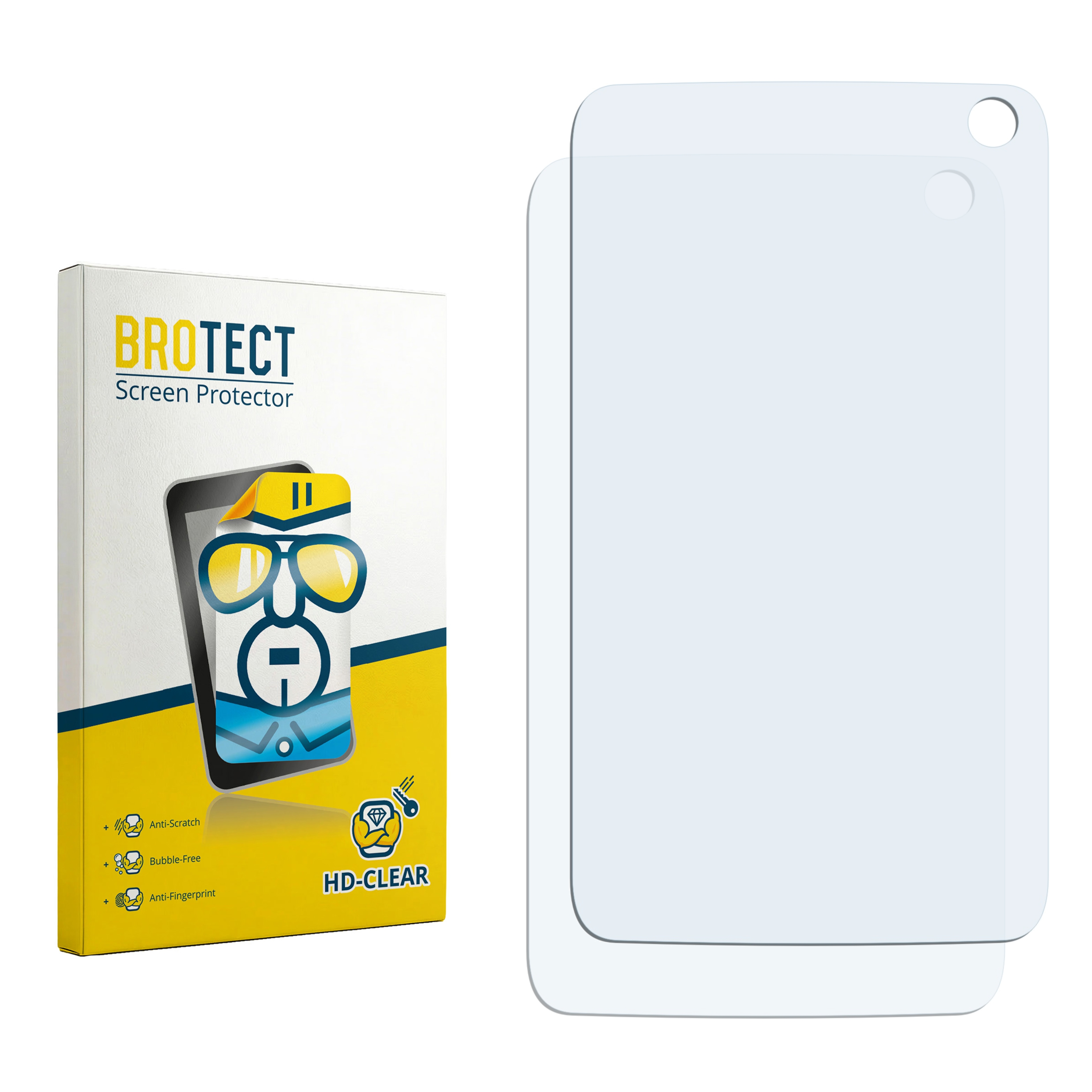 2x BROTECT Displayschutz-Folie pro Balmuda Phone