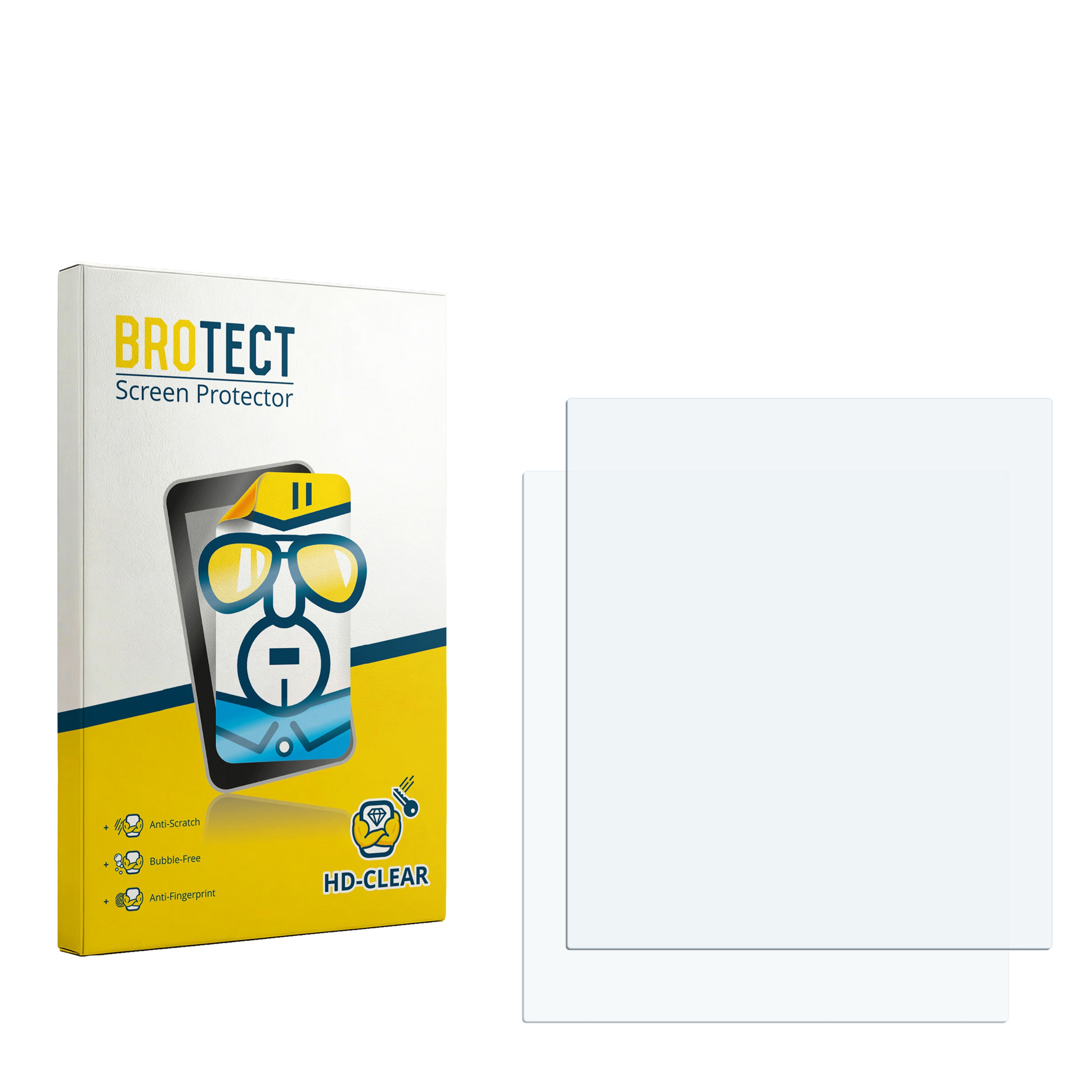 2x BROTECT Displayschutz-Folie pro Digifly AIR-BT AIR-SE