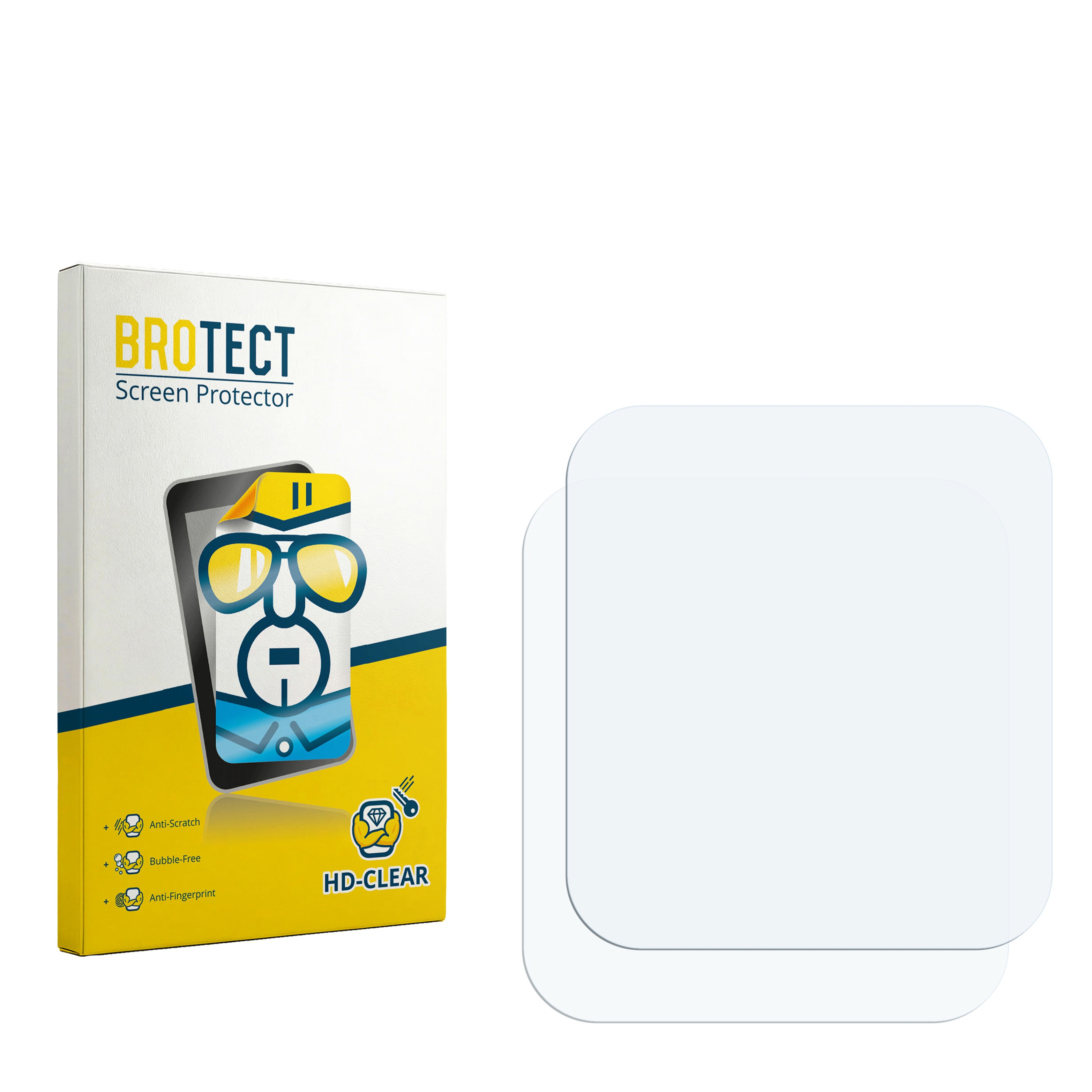 2x BROTECT Displayschutz-Folie pro Cubot R8