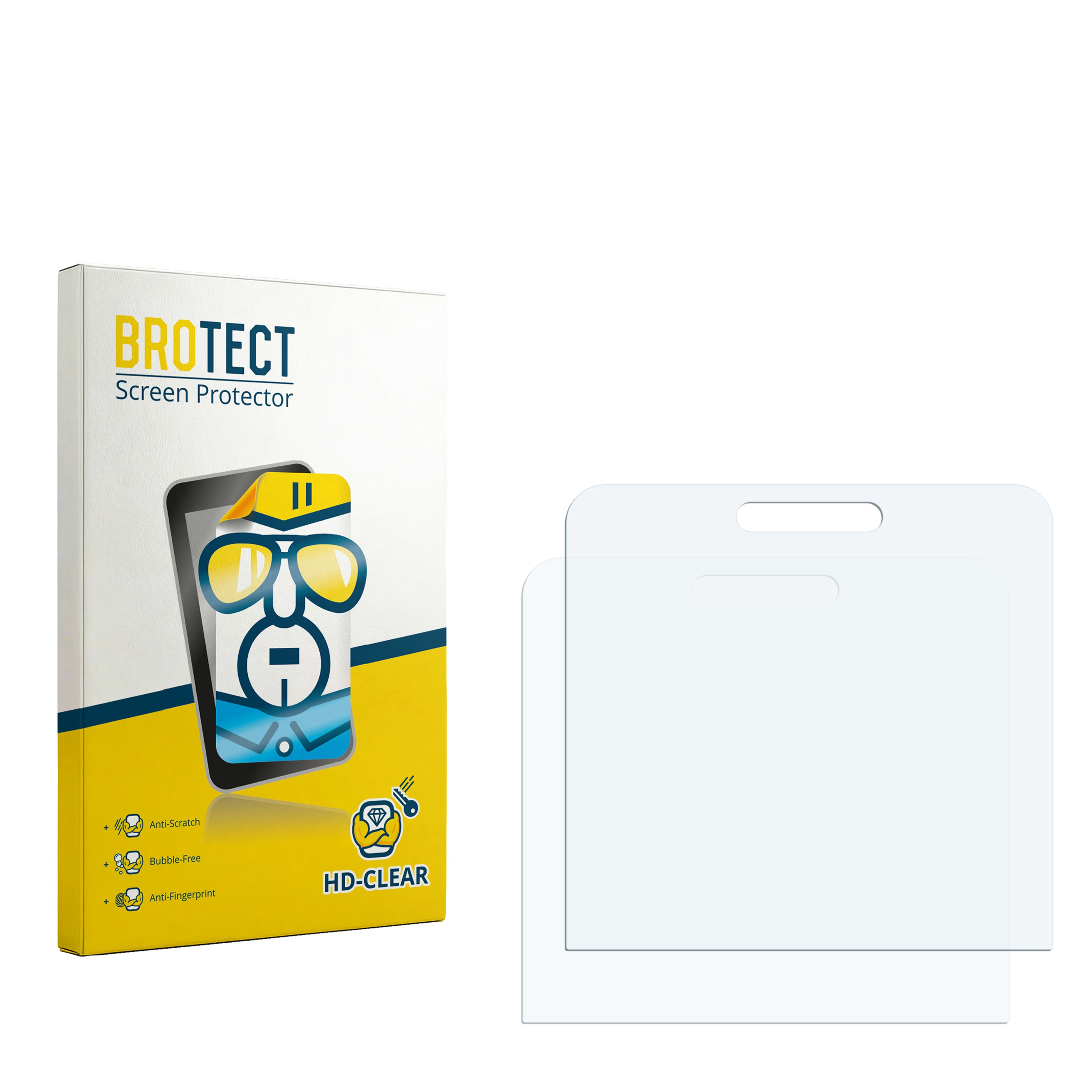 2x BROTECT Displayschutz-Folie pro AEG Voxtel SM250
