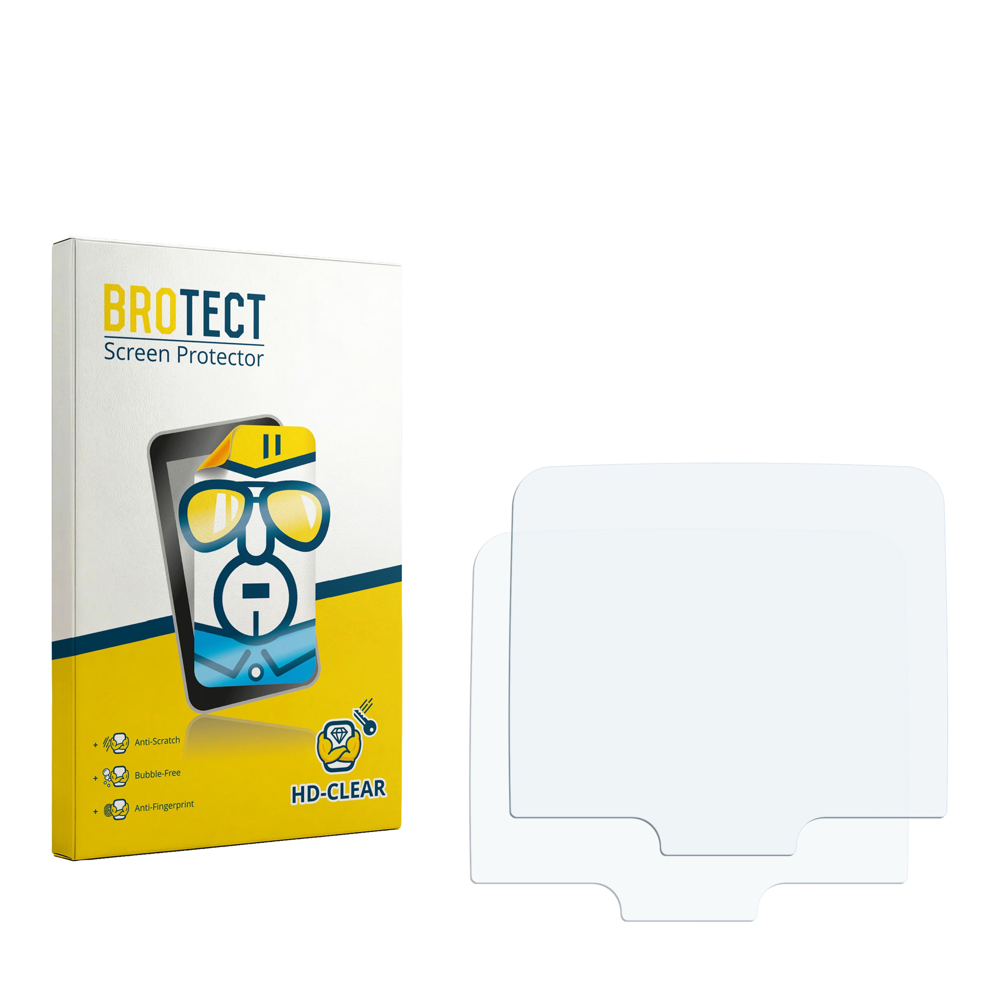 2x BROTECT Displayschutz-Folie pro Doro Secure 580