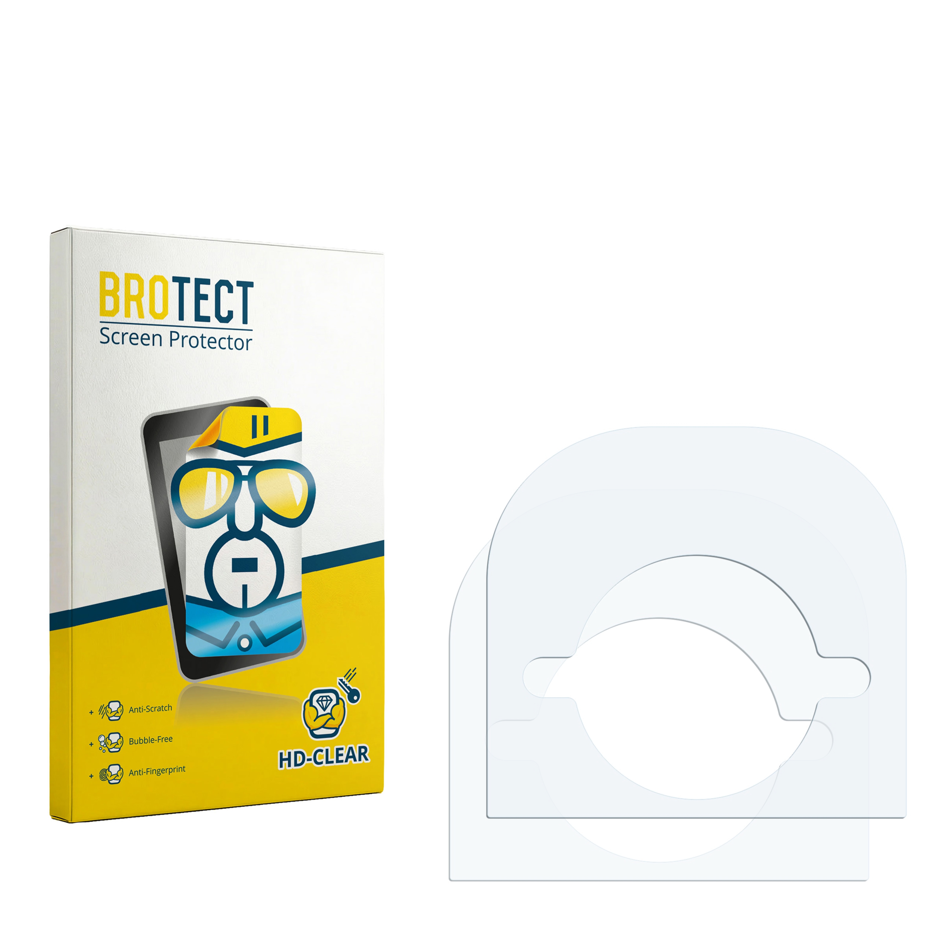 2x BROTECT Displayschutz-Folie pro Arlo Pro 2