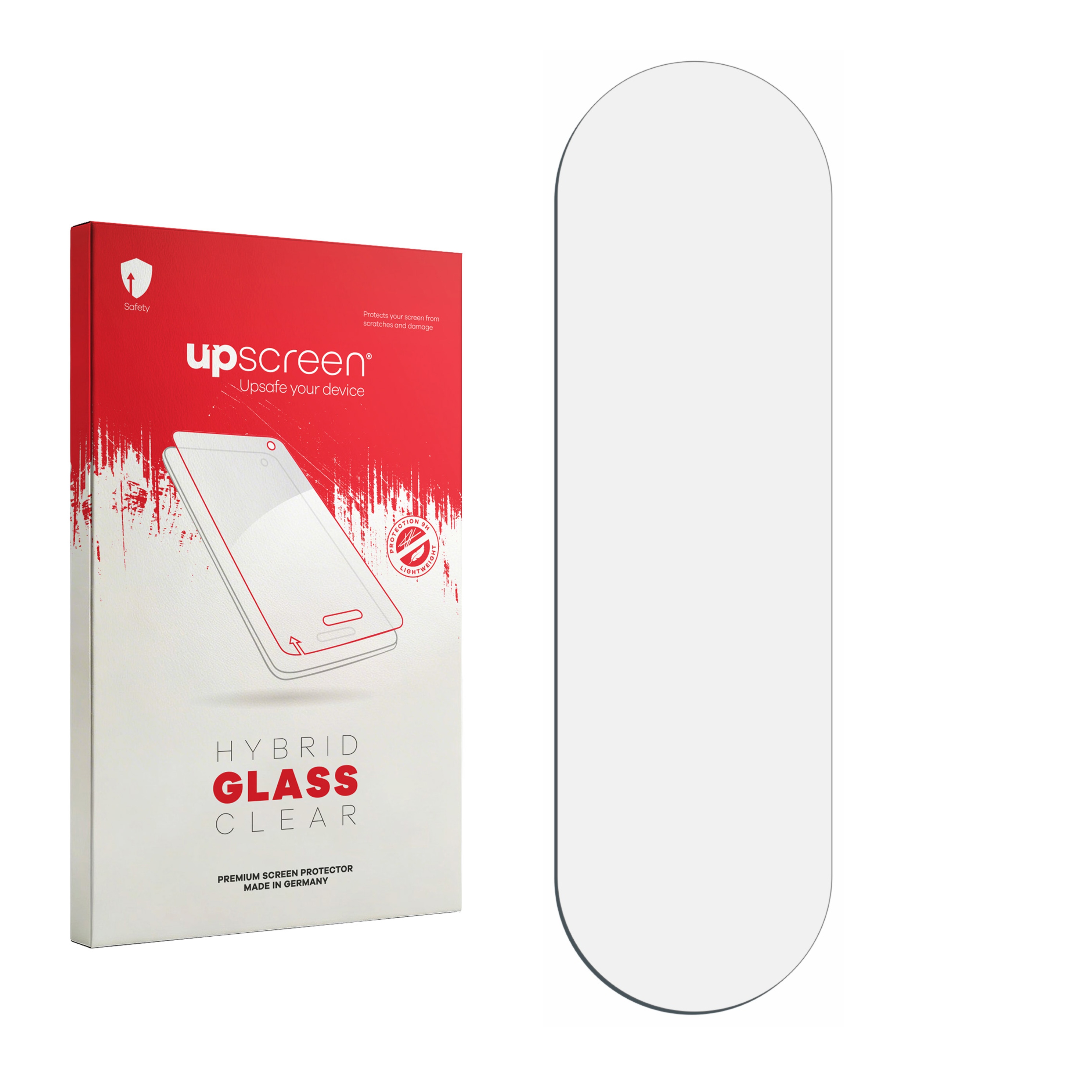 čirá skleněná fólie upscreen Hybrid Glas pro Alcatel 1S 2020 (pouze kamera)