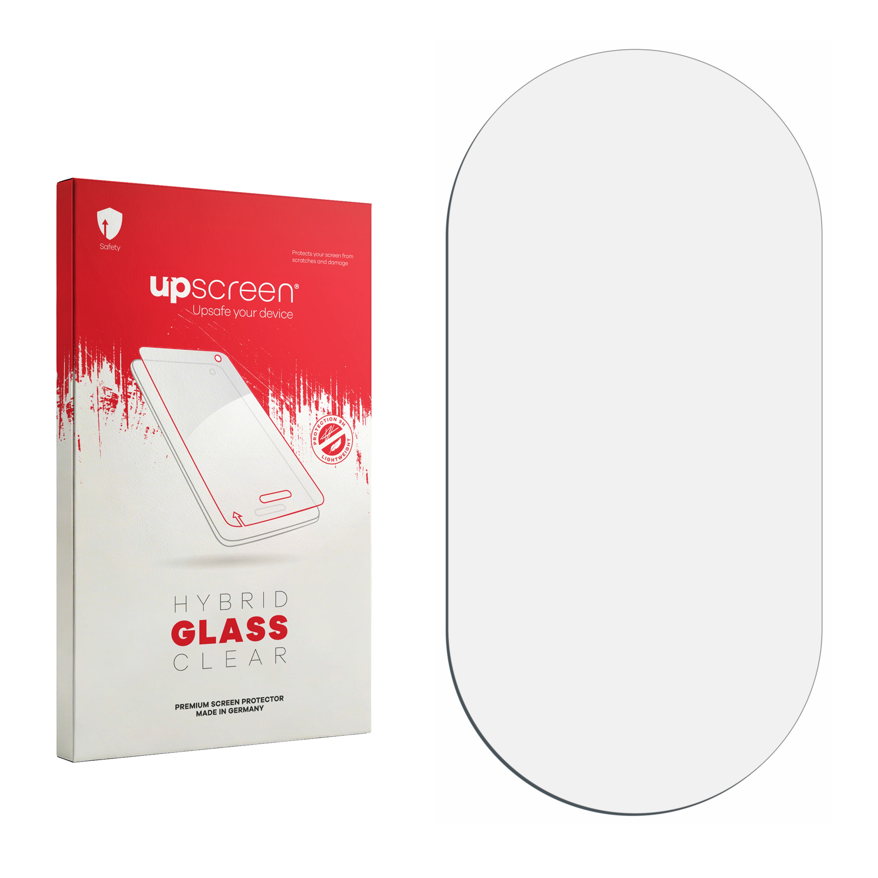 čirá skleněná fólie upscreen Hybrid Glas pro Blackview A60 Plus (pouze kamera)