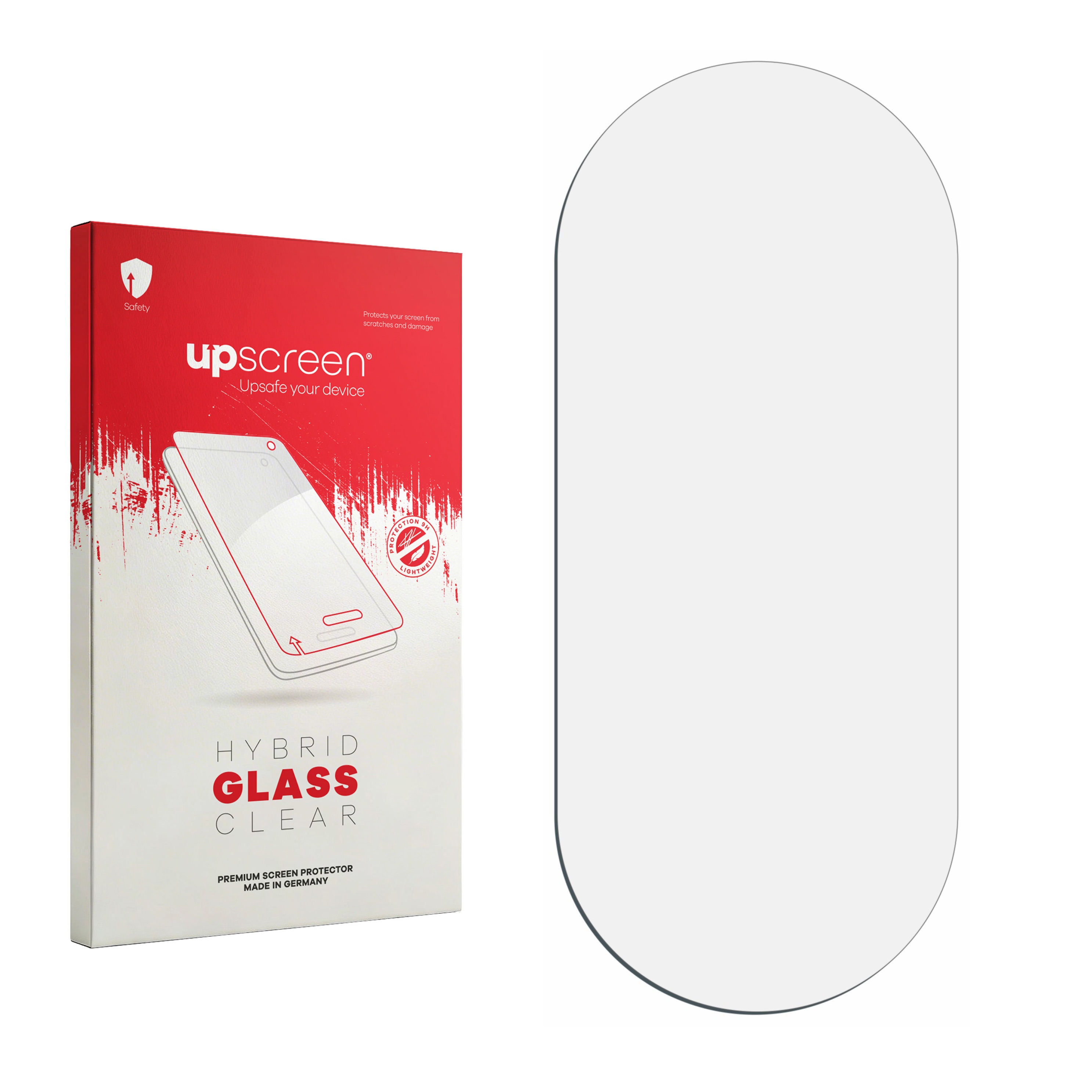 čirá skleněná fólie upscreen Hybrid Glas pro Gigaset GS190 (pouze kamera)