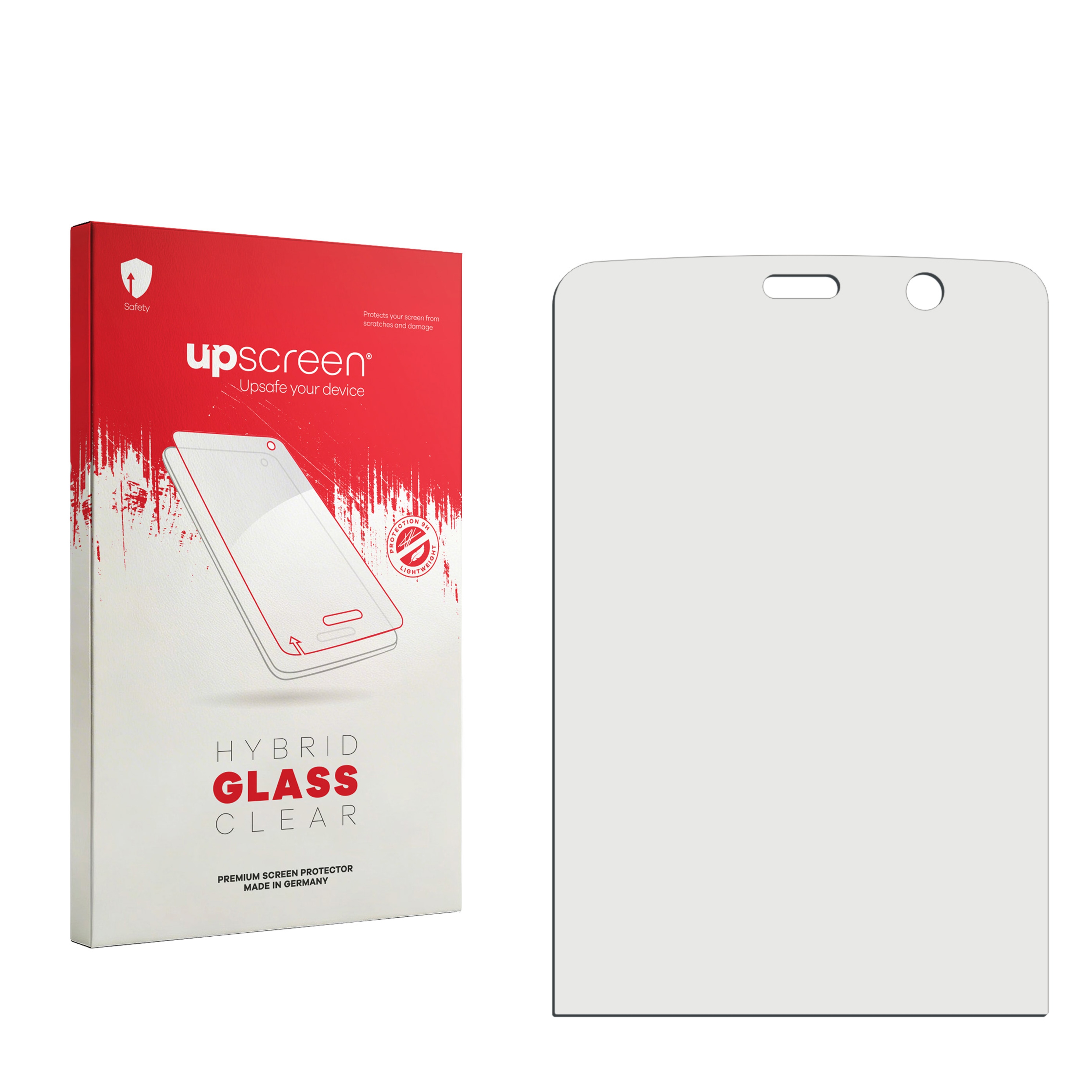 čirá skleněná fólie upscreen Hybrid Glas pro Brondi Energy 4G