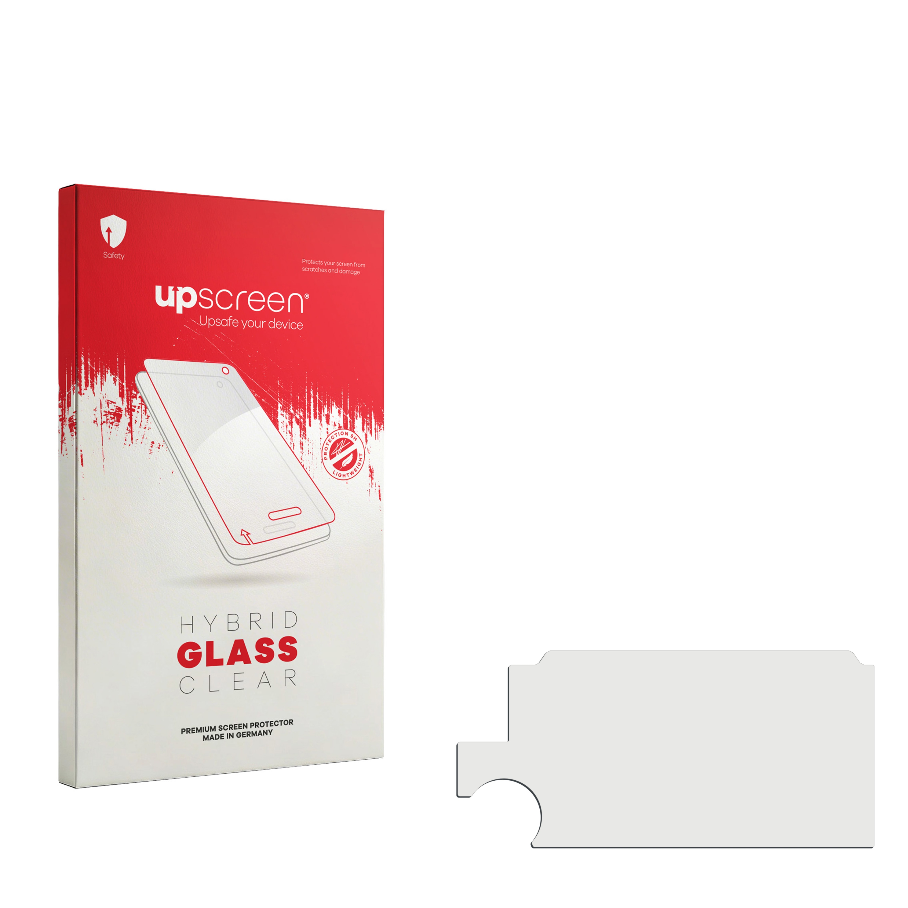 čirá skleněná fólie upscreen Hybrid Glas pro FlySky FS-i6X