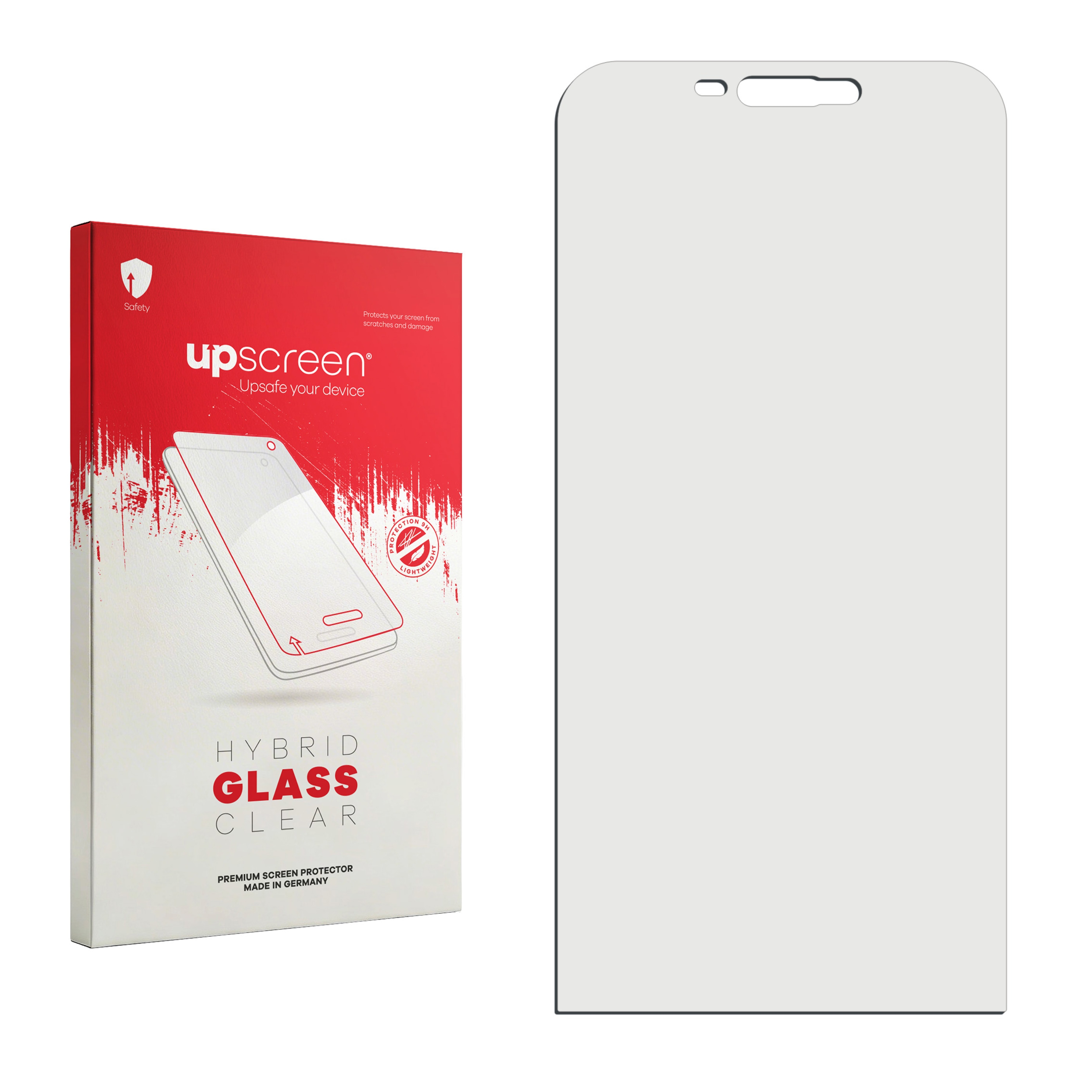 čirá skleněná fólie upscreen Hybrid Glas pro GlobeXplorer GPX Pro III