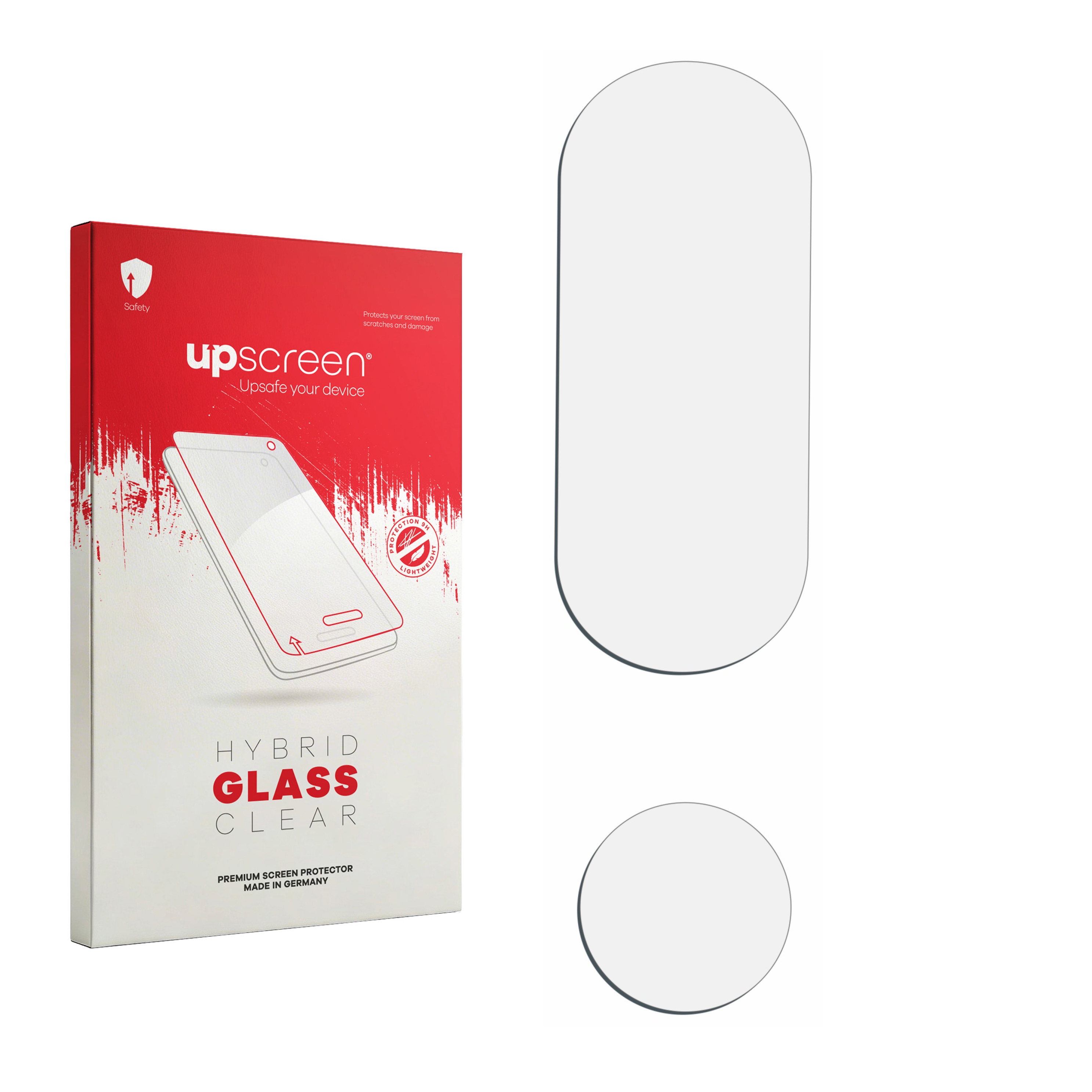 čirá skleněná fólie upscreen Hybrid Glas pro Huawei P20 Plus (pouze kamera)