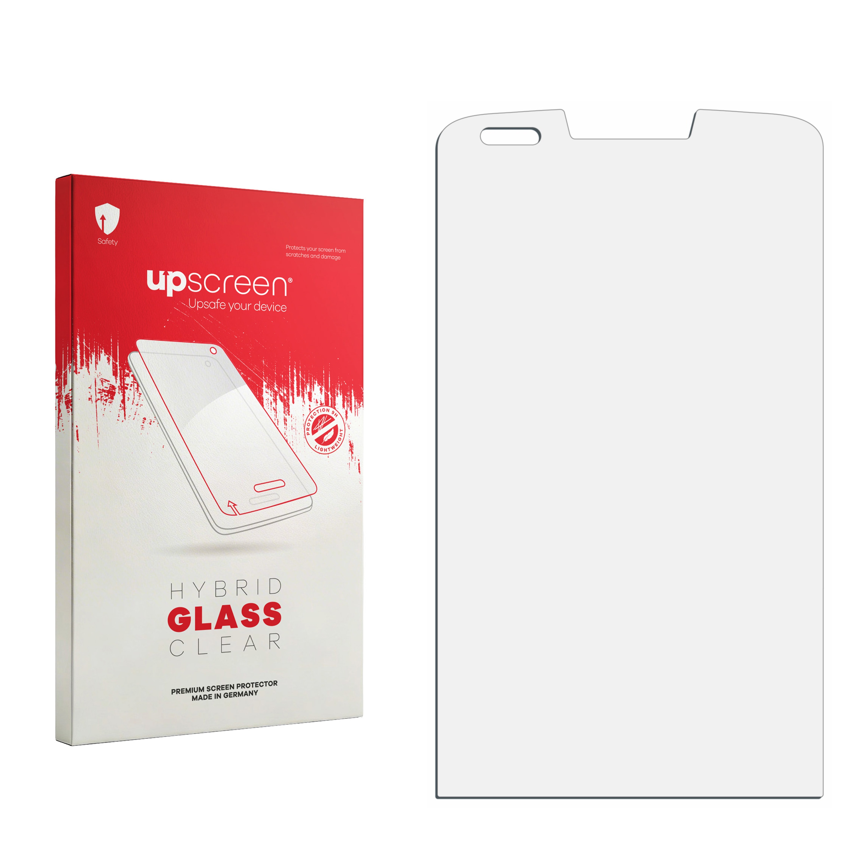 čirá skleněná fólie upscreen Hybrid Glas pro Chainway C4050