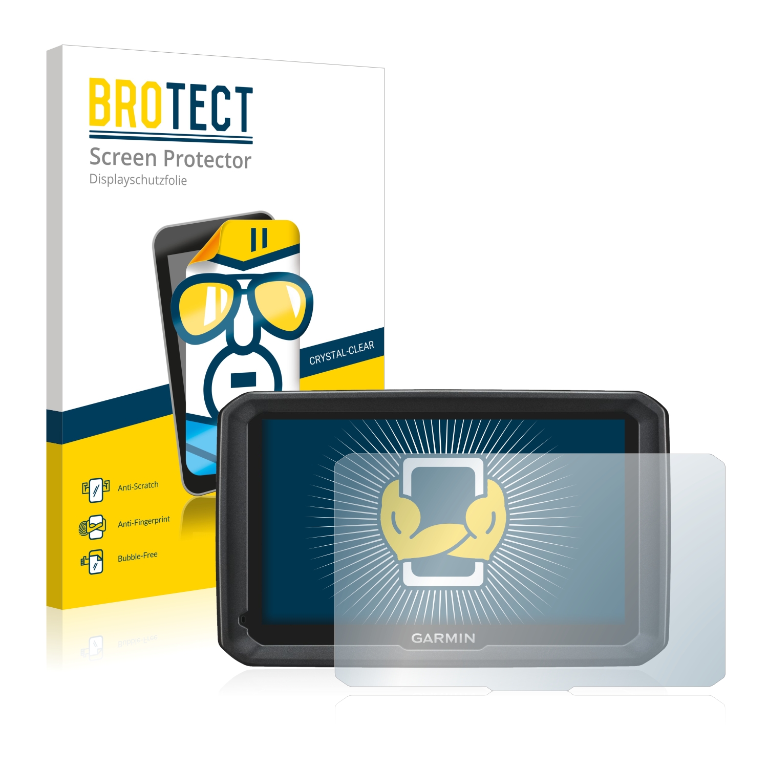 2x BROTECT Displayschutz-Folie pro Doogee Turbo 2 DG900