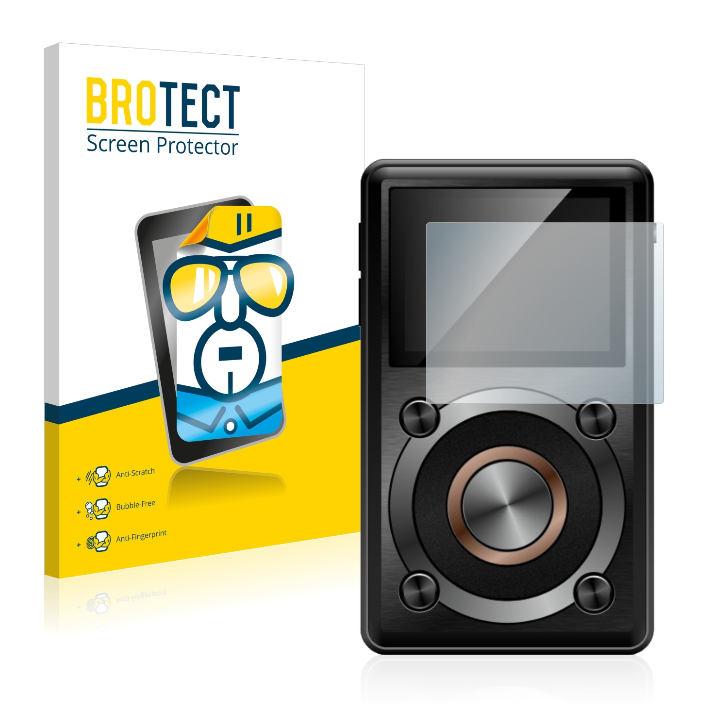 2x BROTECT Displayschutz-Folie pro FiiO X1