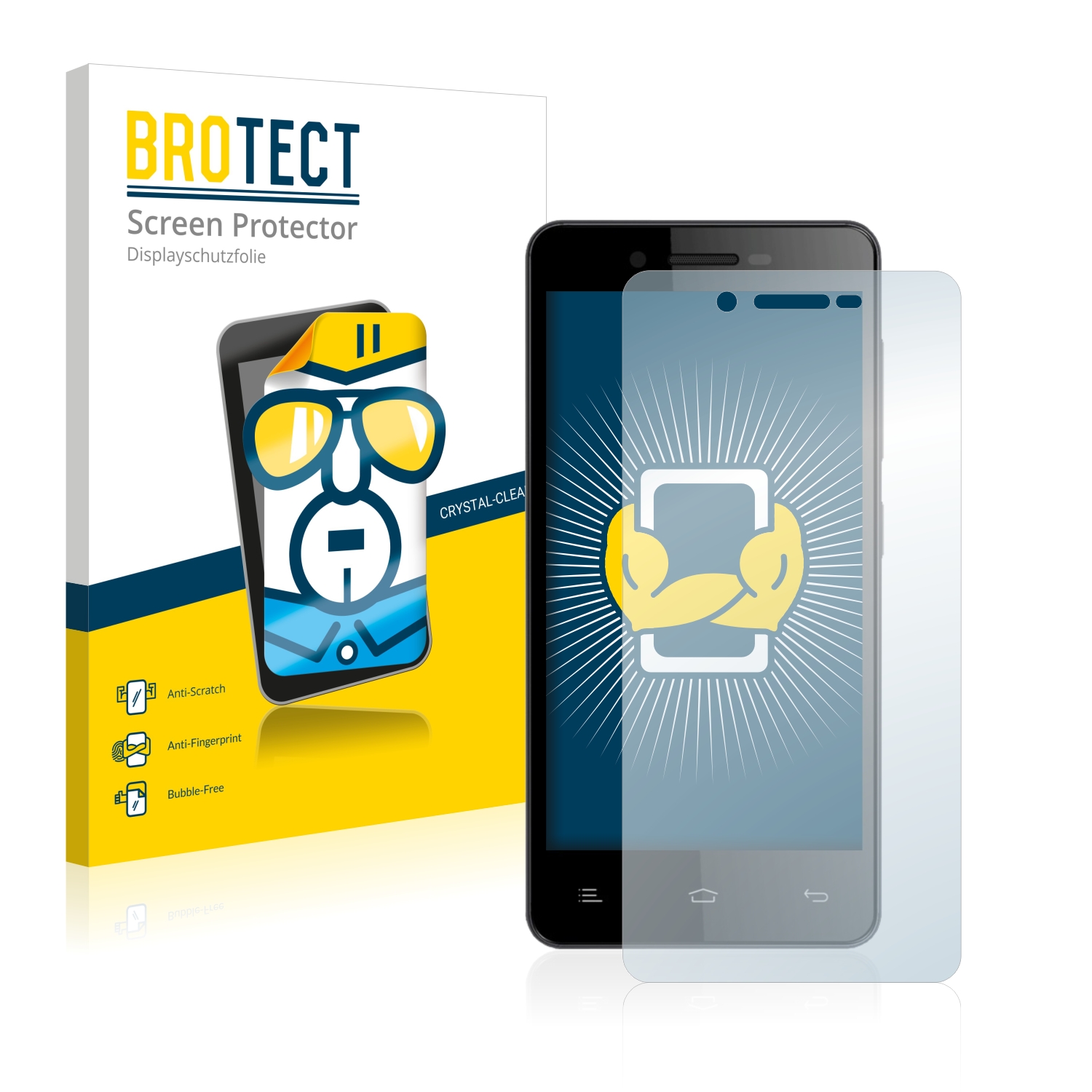 2x BROTECT Displayschutz-Folie pro Gionee V183
