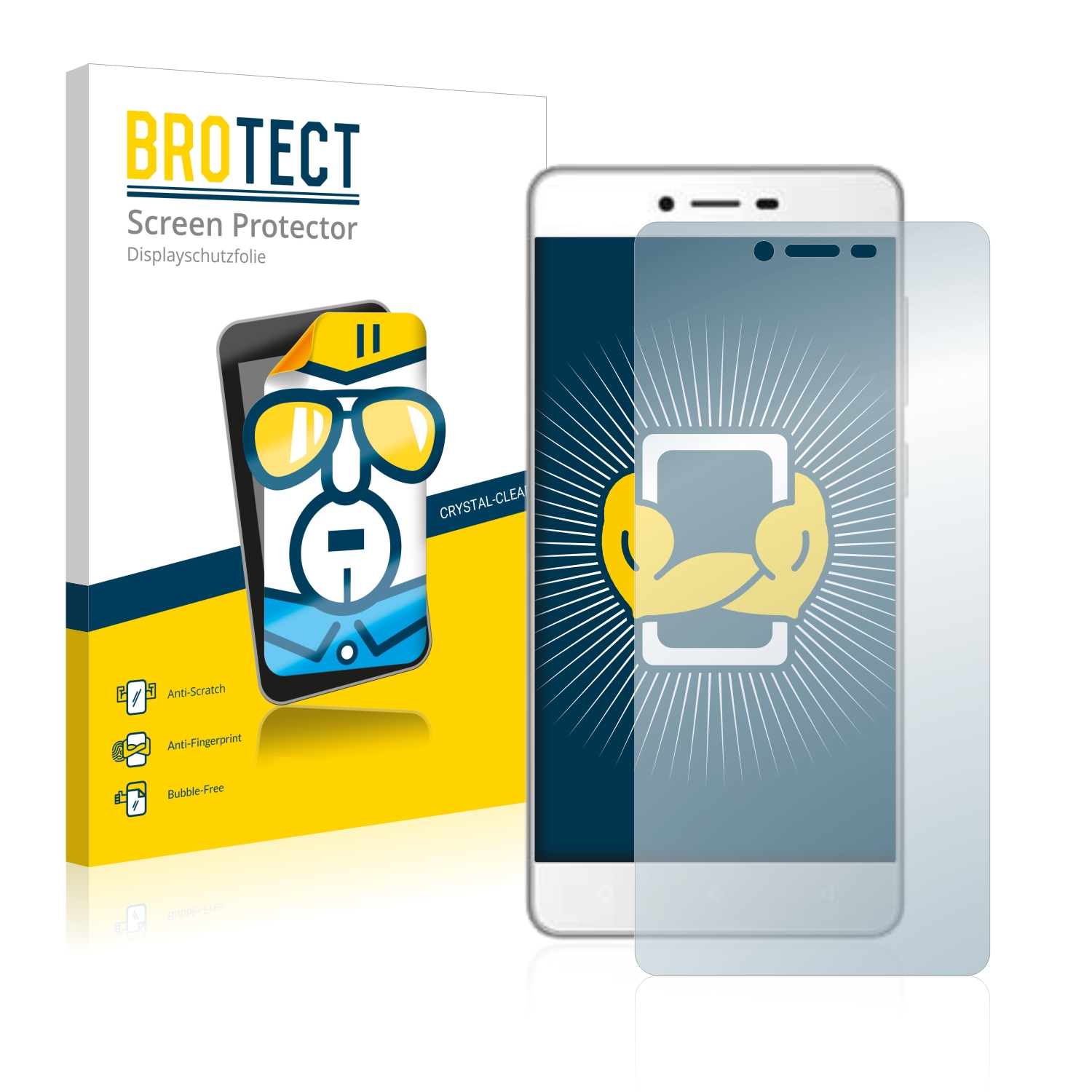 2x BROTECT Displayschutz-Folie pro Gionee F103