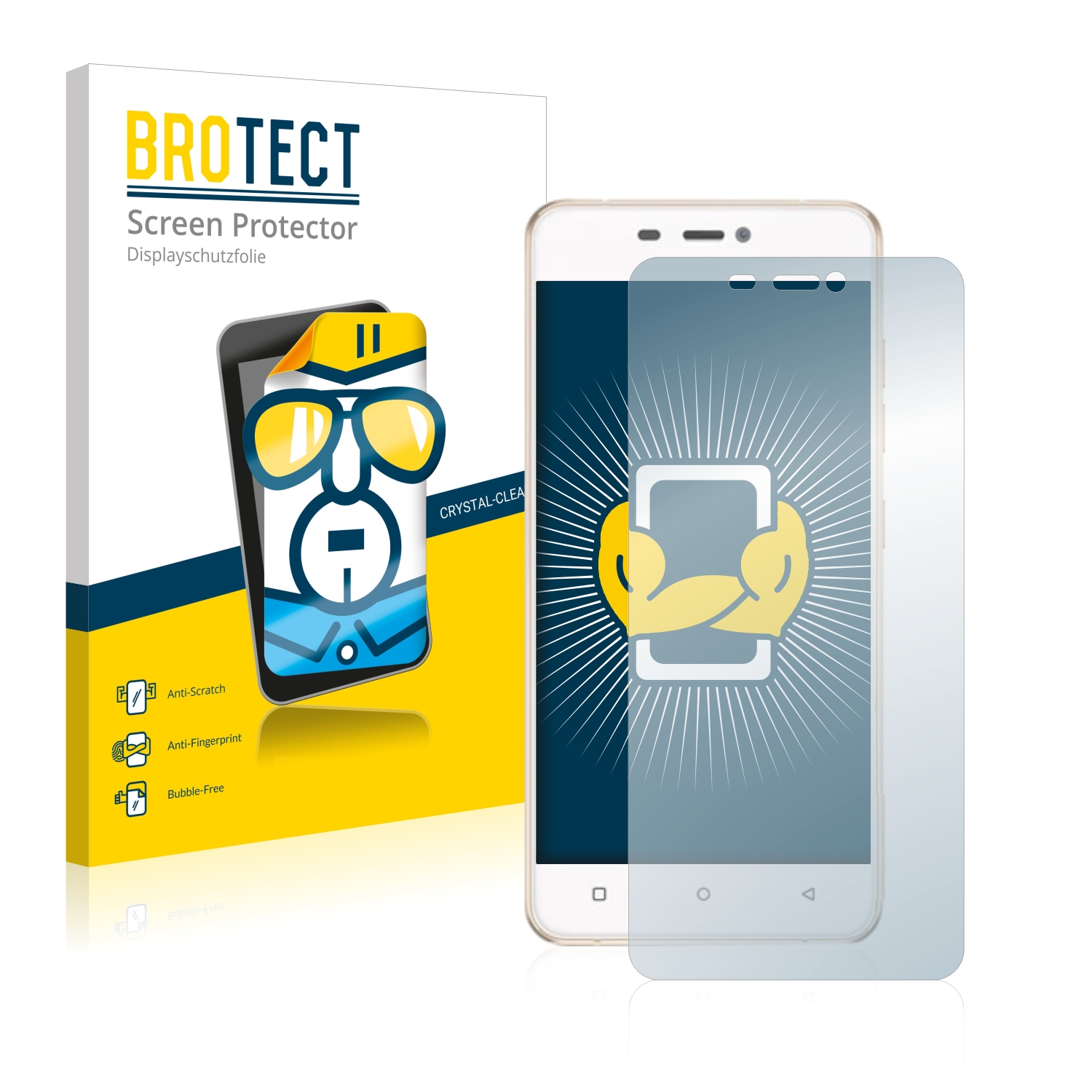2x BROTECT Displayschutz-Folie pro Gionee Elife S5.1 Pro