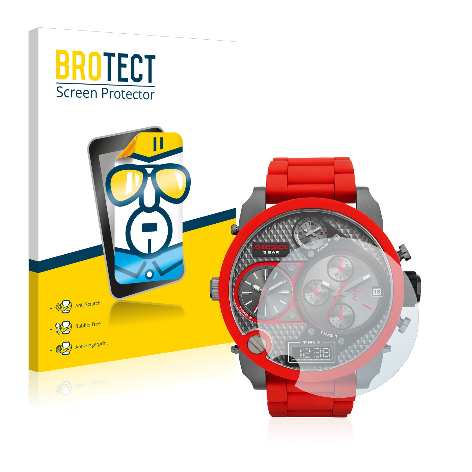 2x BROTECT Displayschutz-Folie pro Diesel DZ7279