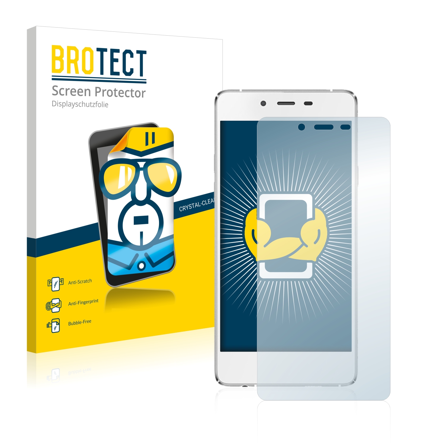 2x BROTECT Displayschutz-Folie pro BLU Vivo Air LTE 2015