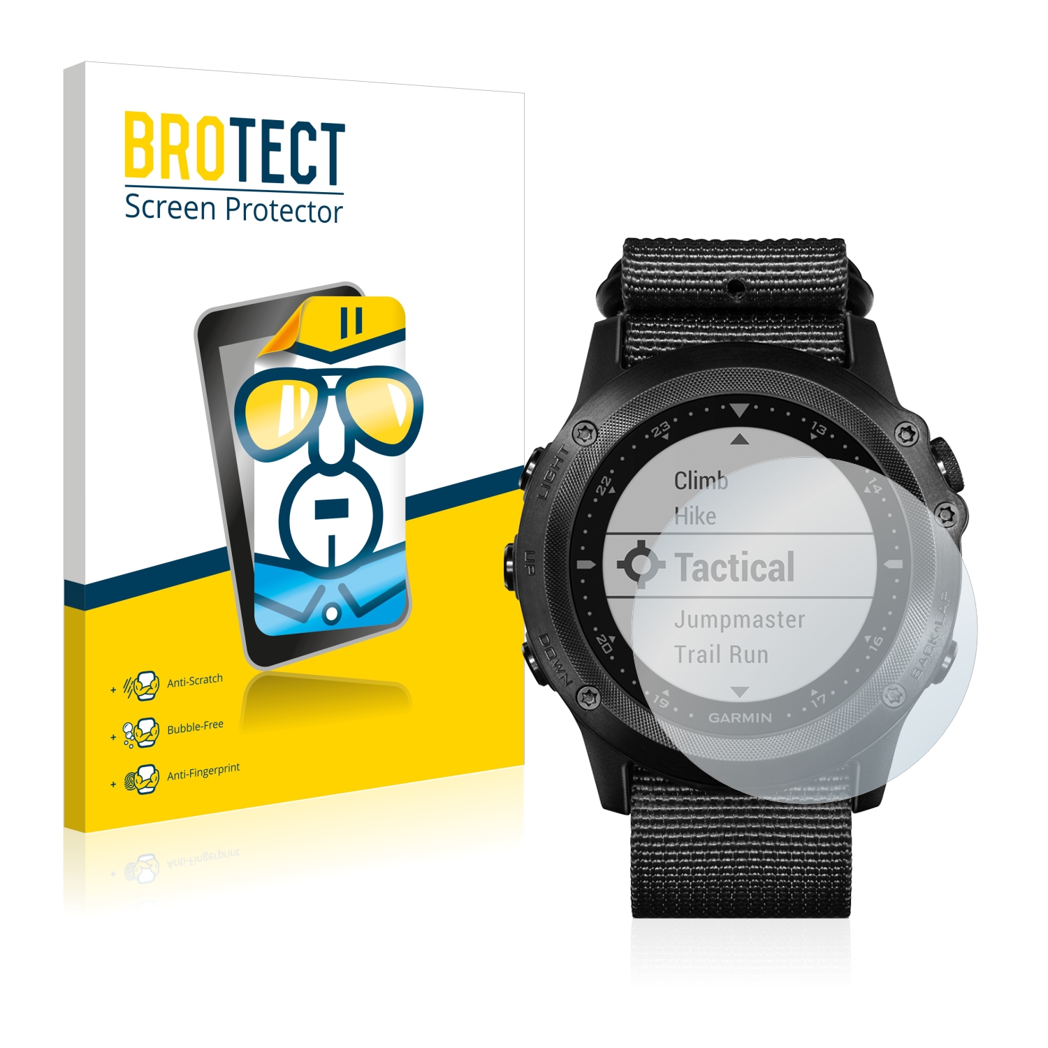 2x BROTECT Displayschutz-Folie pro Garmin Tactix Bravo
