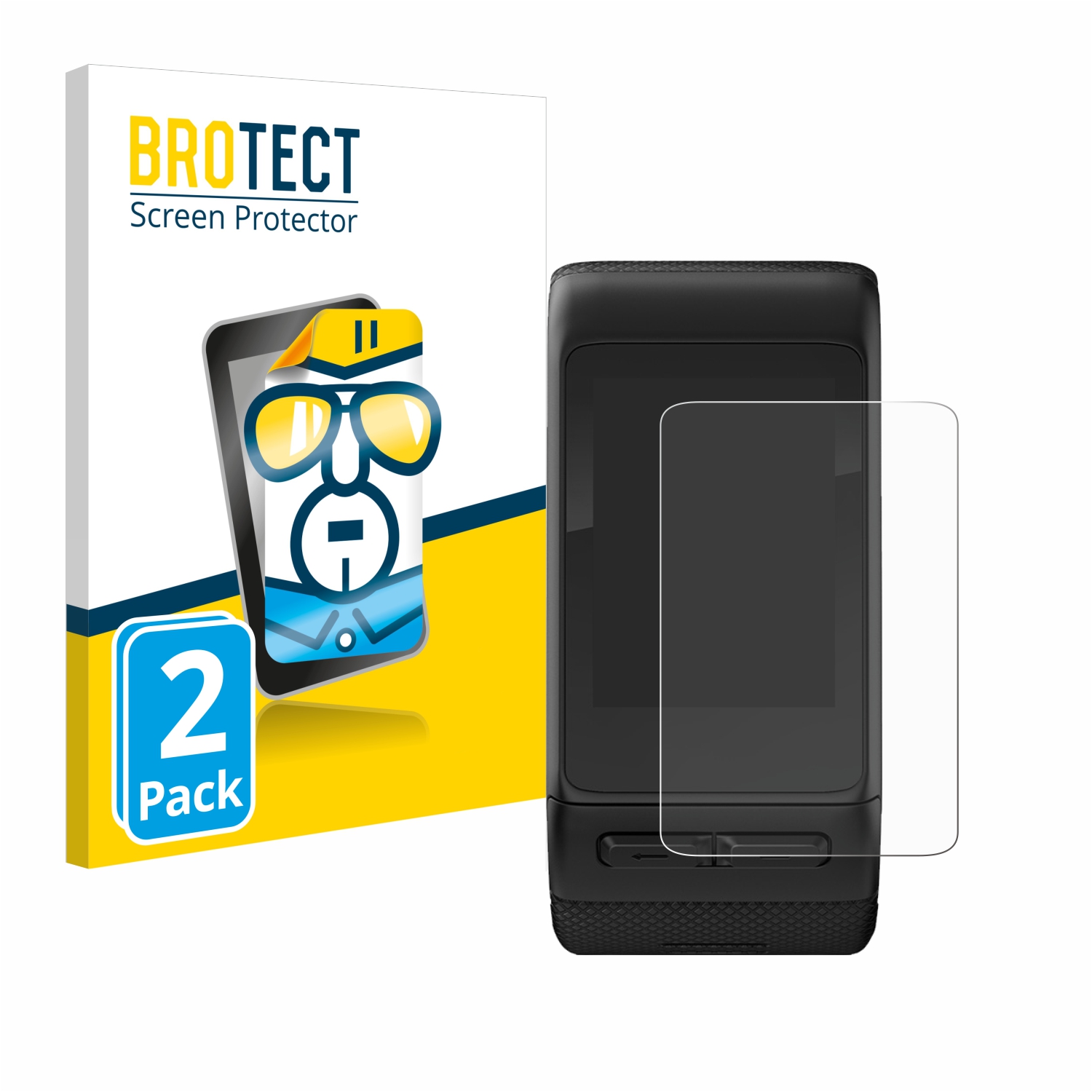 2x BROTECT Displayschutz-Folie pro Garmin vivoactive HR