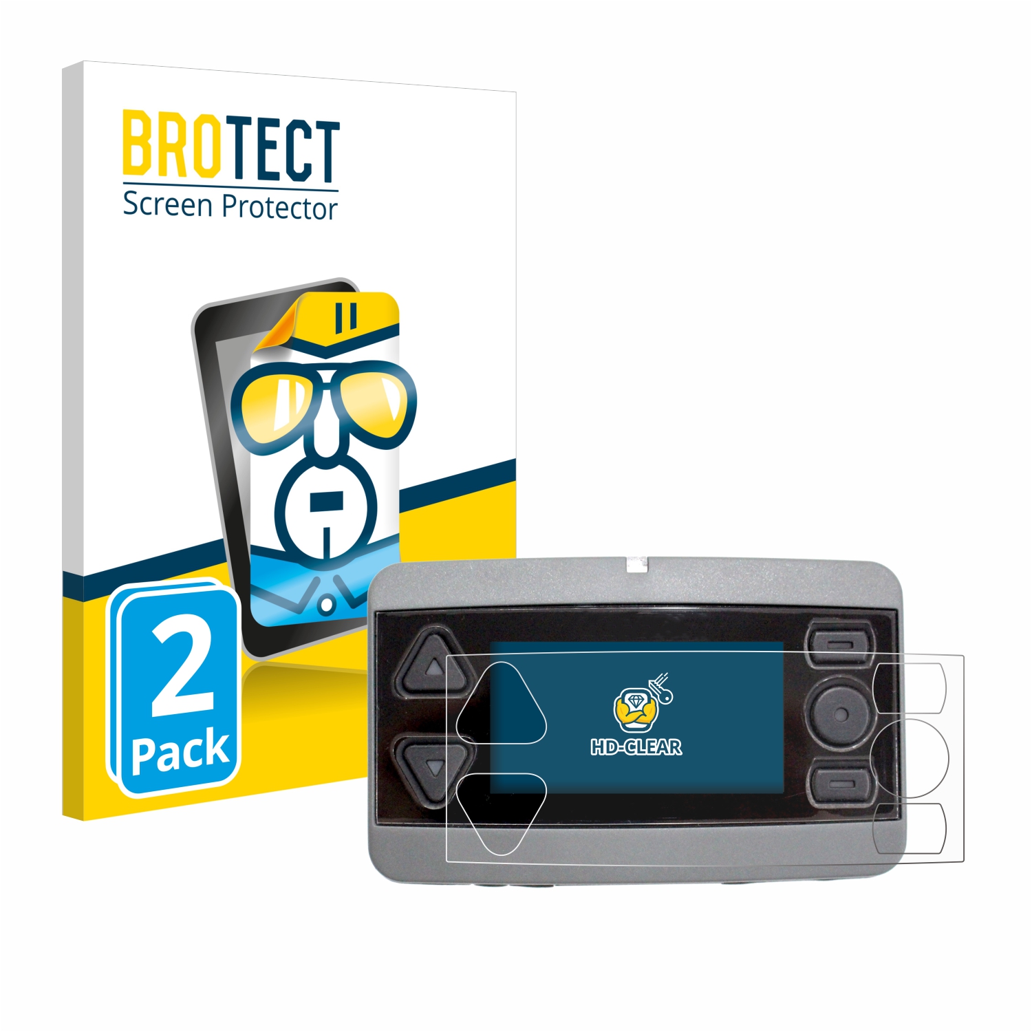 2x BROTECT Displayschutz-Folie pro Airbus P8GR