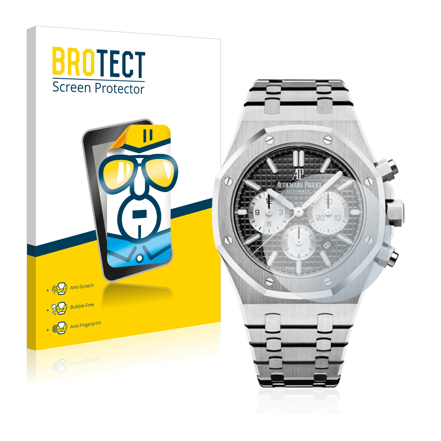 2x BROTECT Displayschutz-Folie pro Audemars Piguet Royal Oak (41 mm)