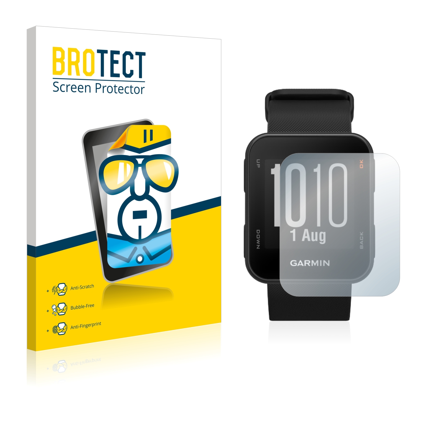 2x BROTECT Displayschutz-Folie pro Garmin Approach S10