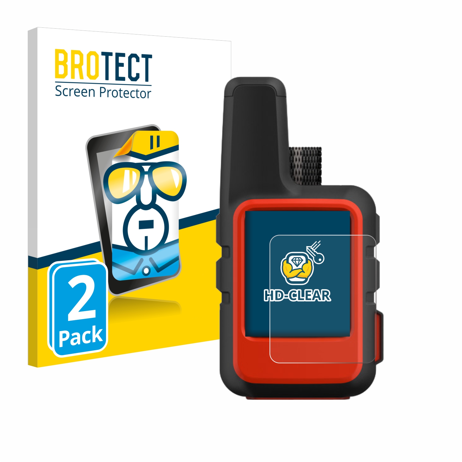 2x BROTECT Displayschutz-Folie pro Garmin inReach Mini