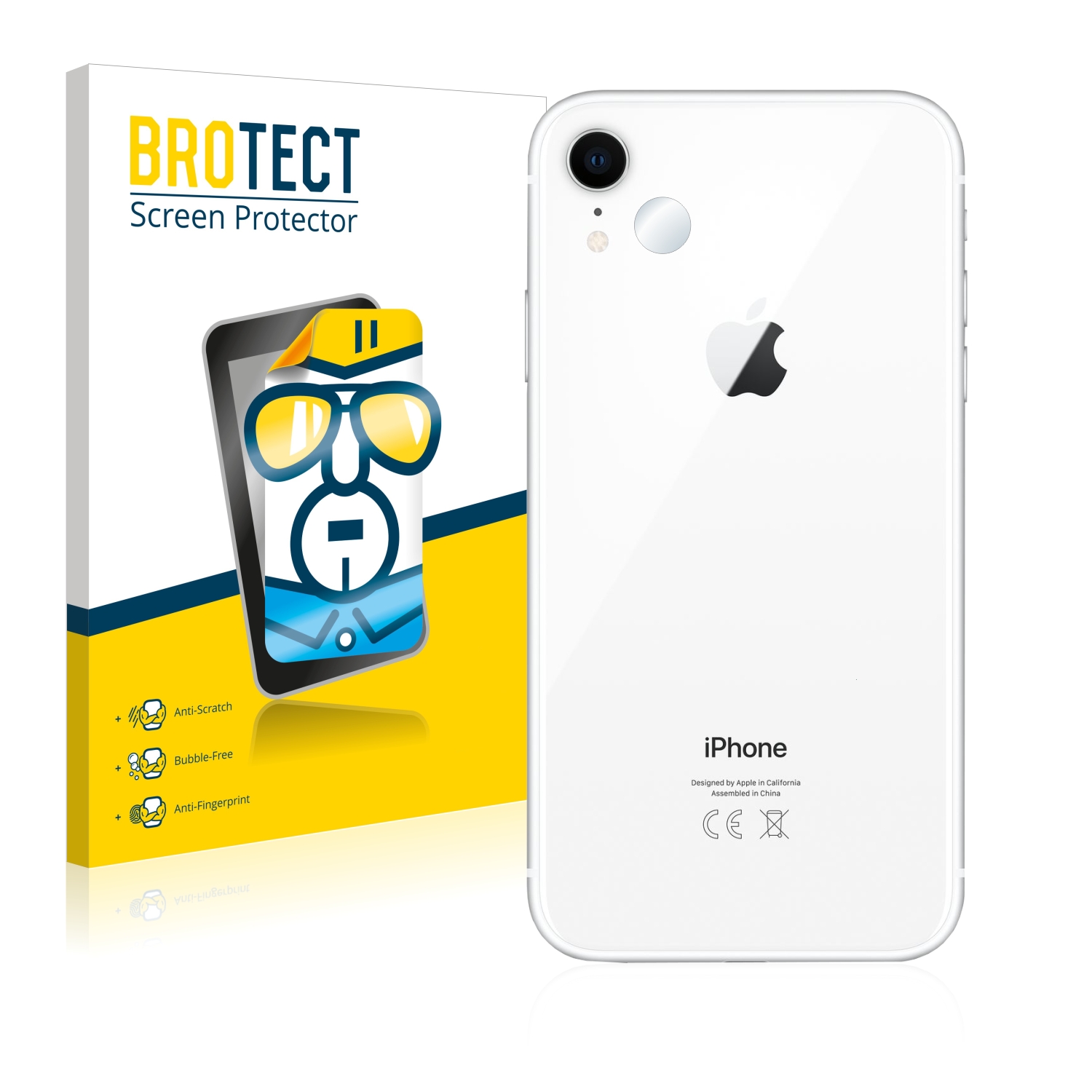 2x BROTECT Displayschutz-Folie pro Apple iPhone XR (pouze kamera)