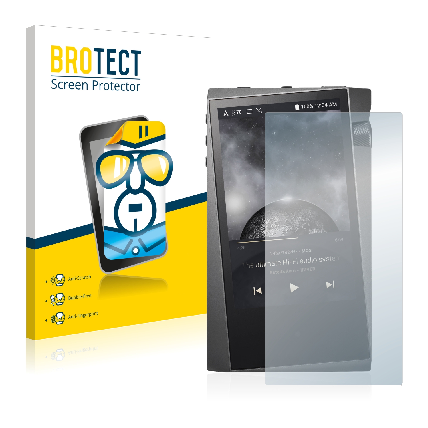 2x BROTECT Displayschutz-Folie pro Astell&Kern A&norma SR15