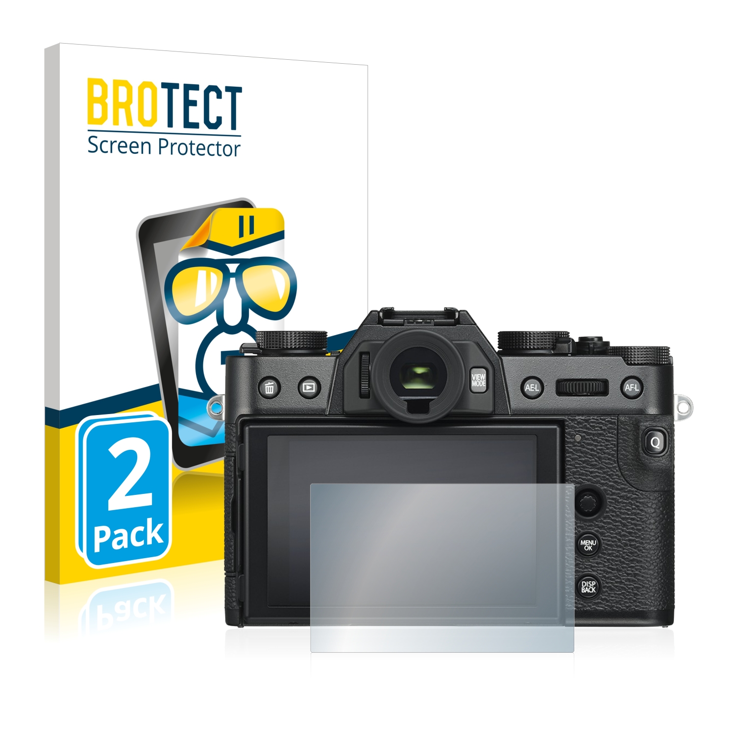 2x BROTECT Displayschutz-Folie pro Fujifilm X-T30