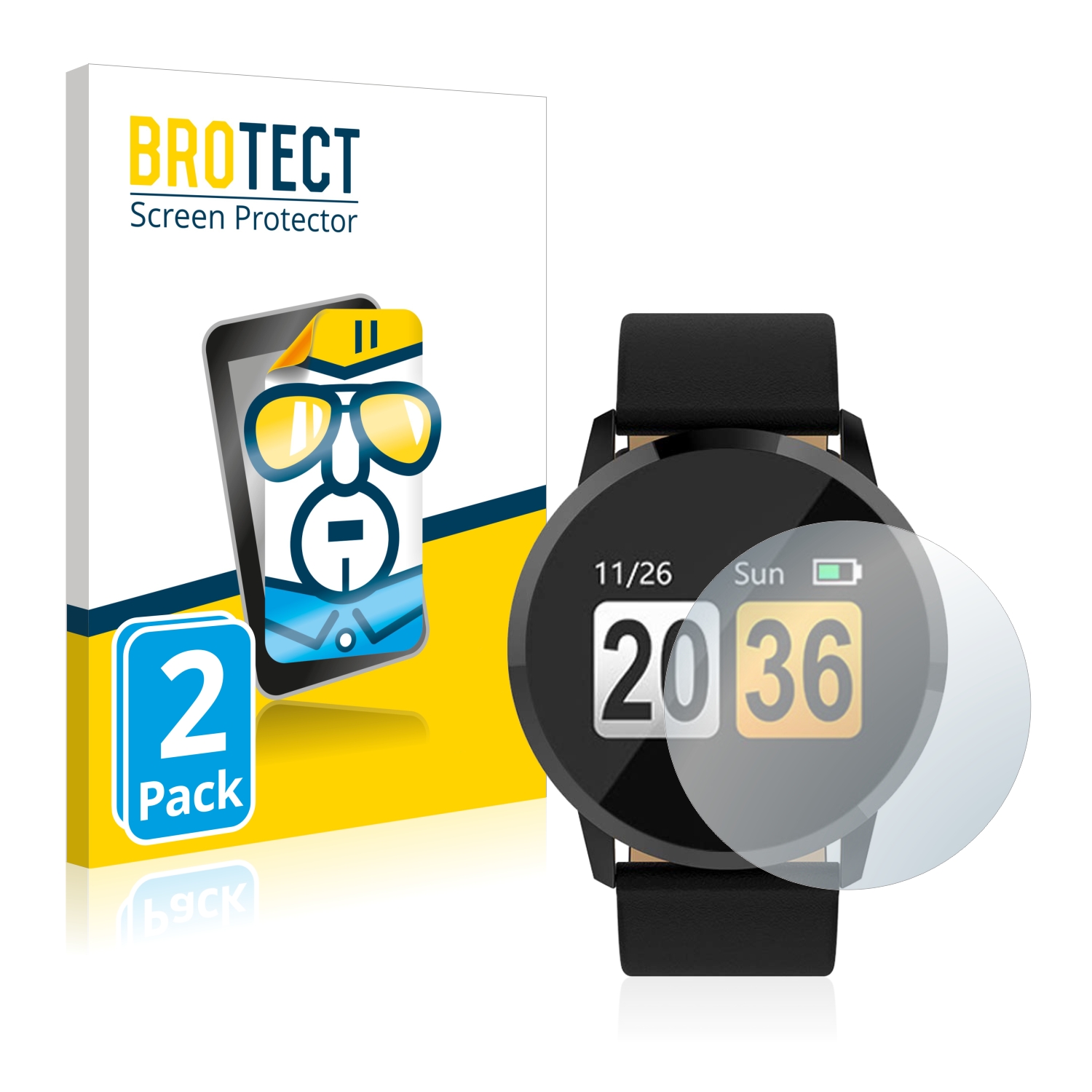 2x BROTECT Displayschutz-Folie pro Gokoo Q8
