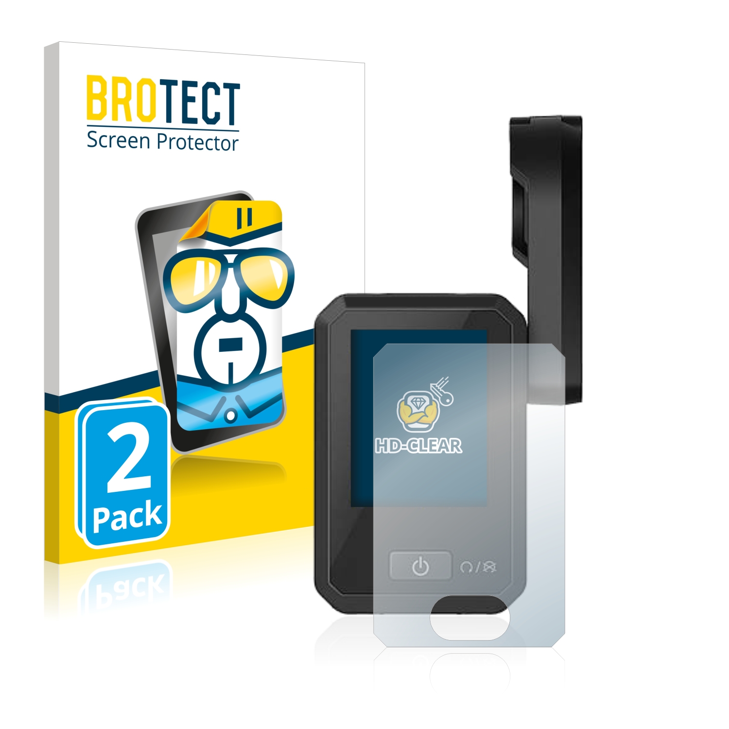 2x BROTECT Displayschutz-Folie pro Flyer displej D0