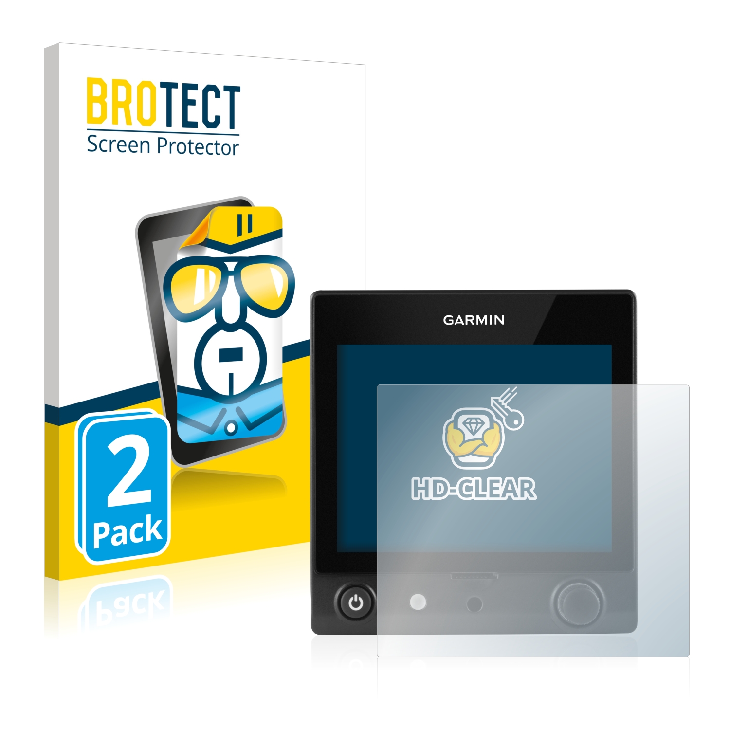 2x BROTECT Displayschutz-Folie pro Garmin G5