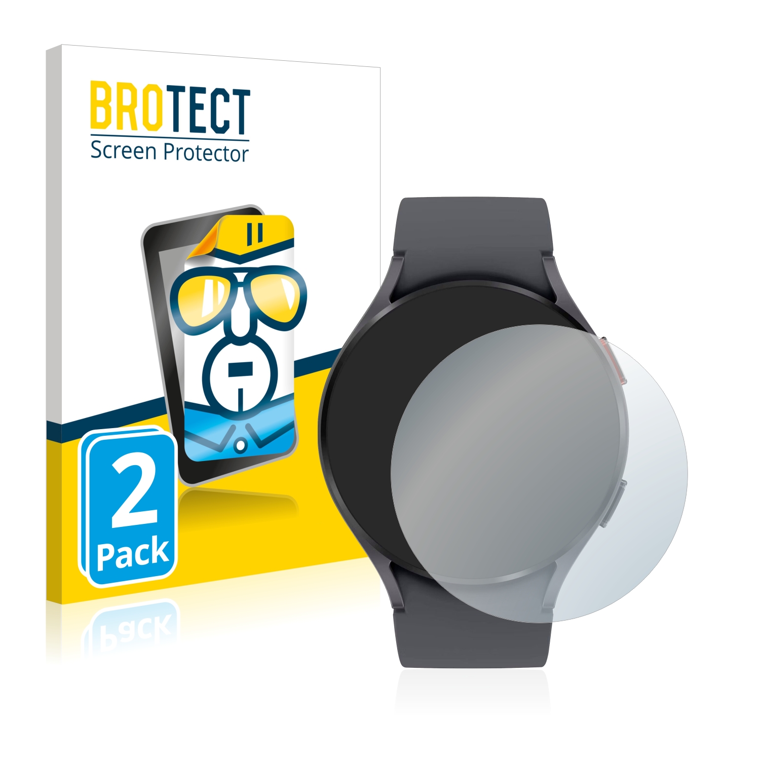 2x BROTECT Displayschutz-Folie pro Garmin Fenix 6S Pro