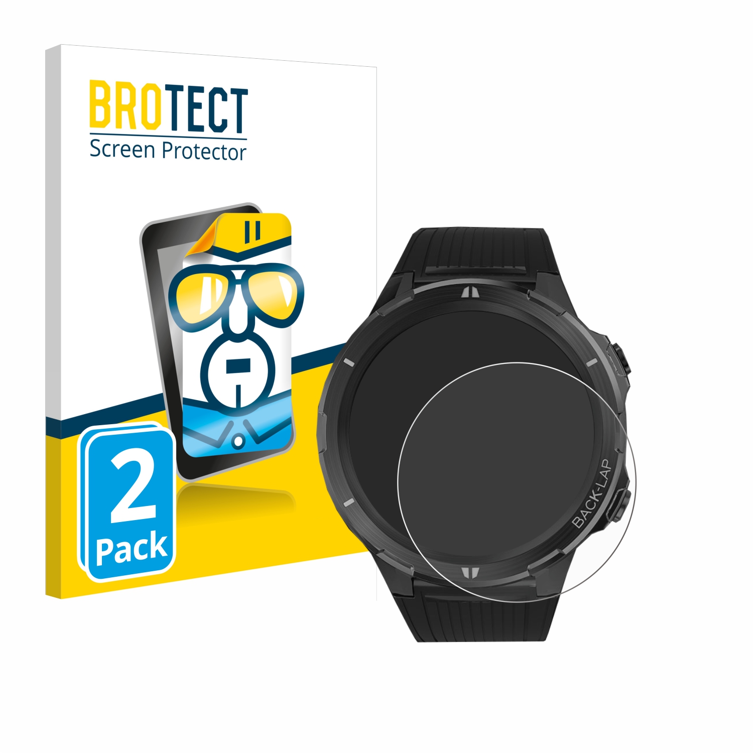 2x BROTECT Displayschutz-Folie pro Blackview BV-SW02