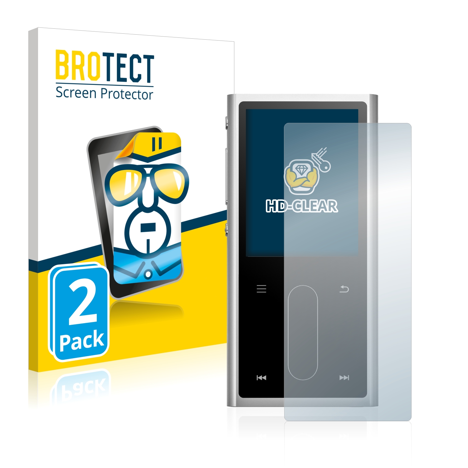 2x BROTECT Displayschutz-Folie pro FiiO M3K
