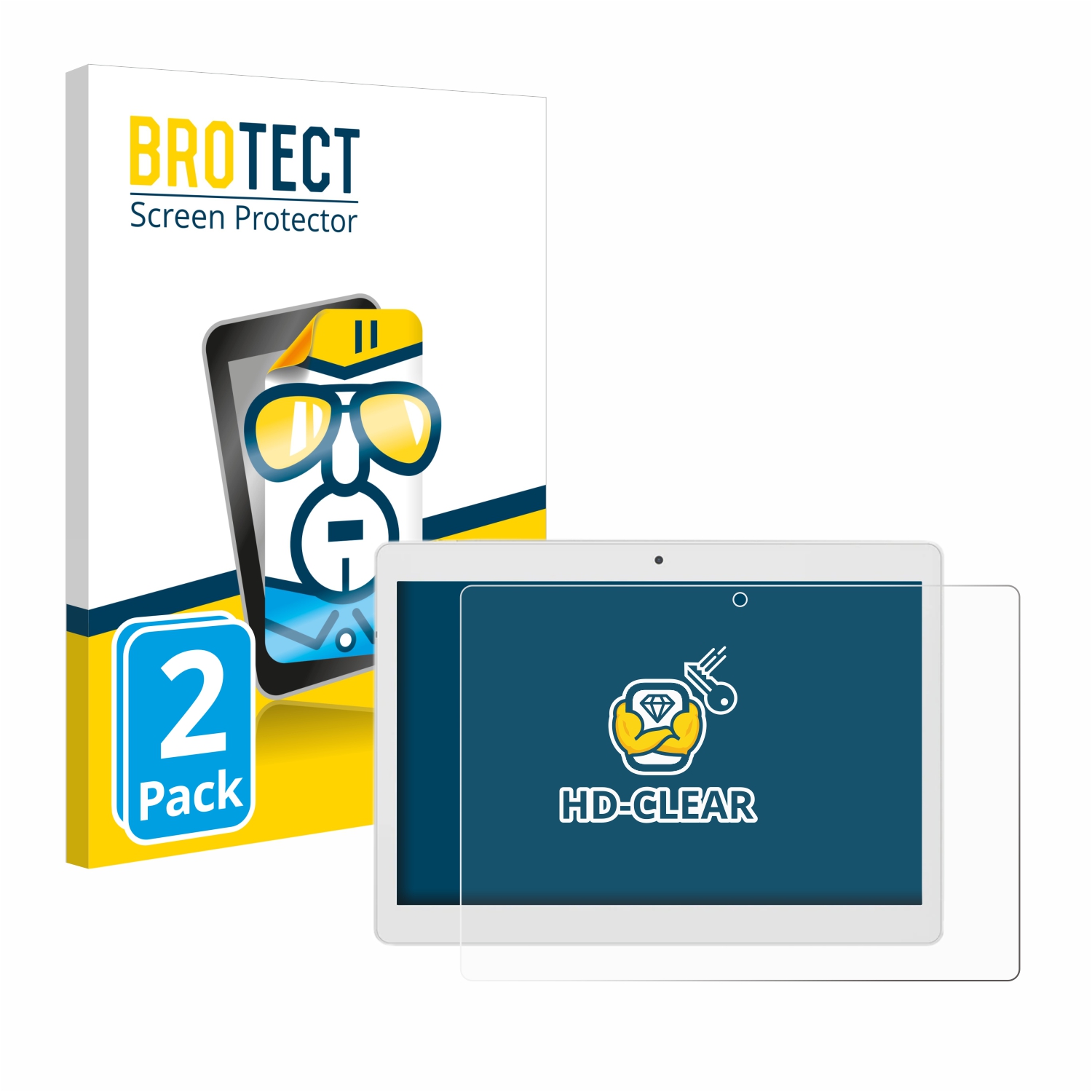 2x BROTECT Displayschutz-Folie pro Alldocube M5X Pro
