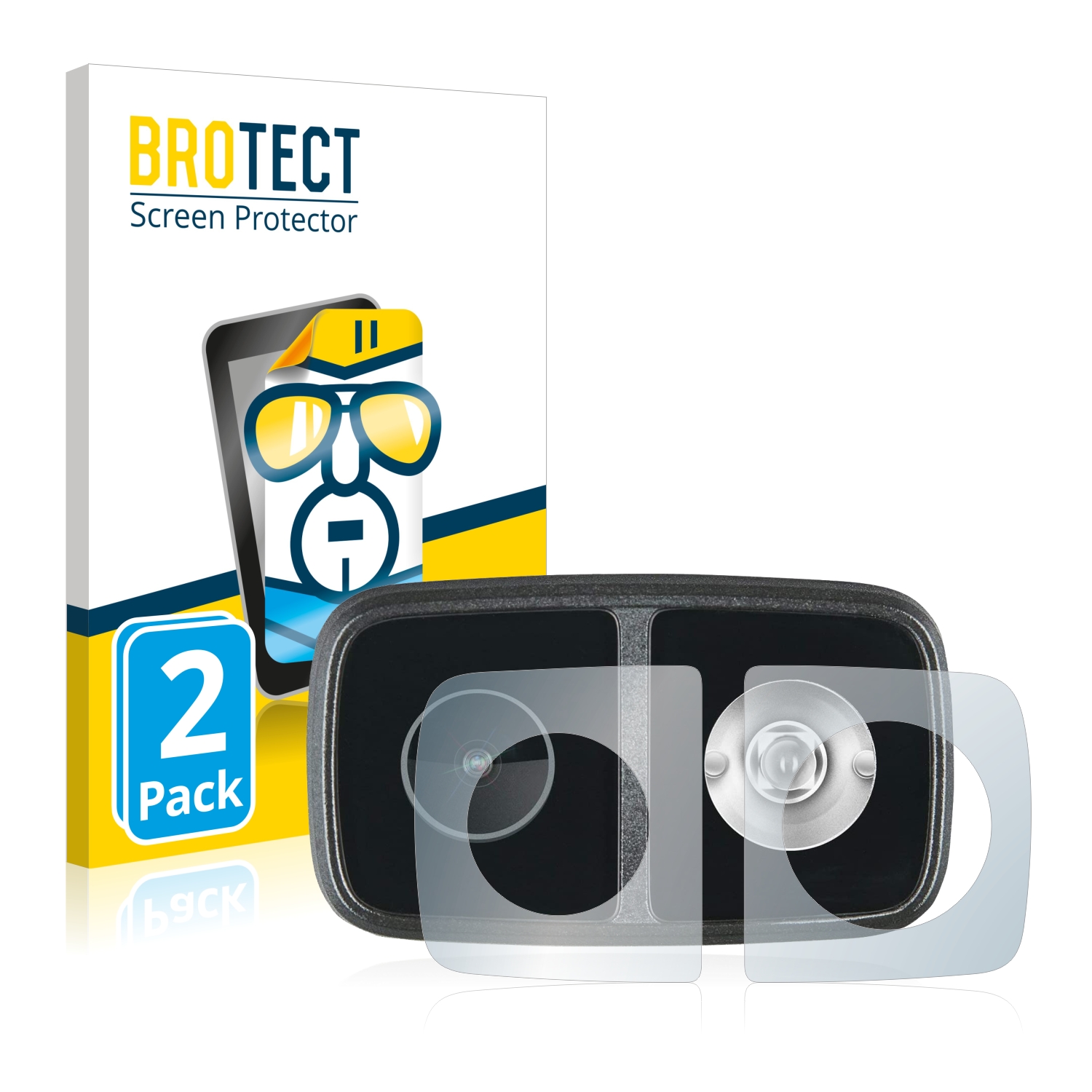 2x BROTECT Displayschutz-Folie pro Cycliq Fly12 CE