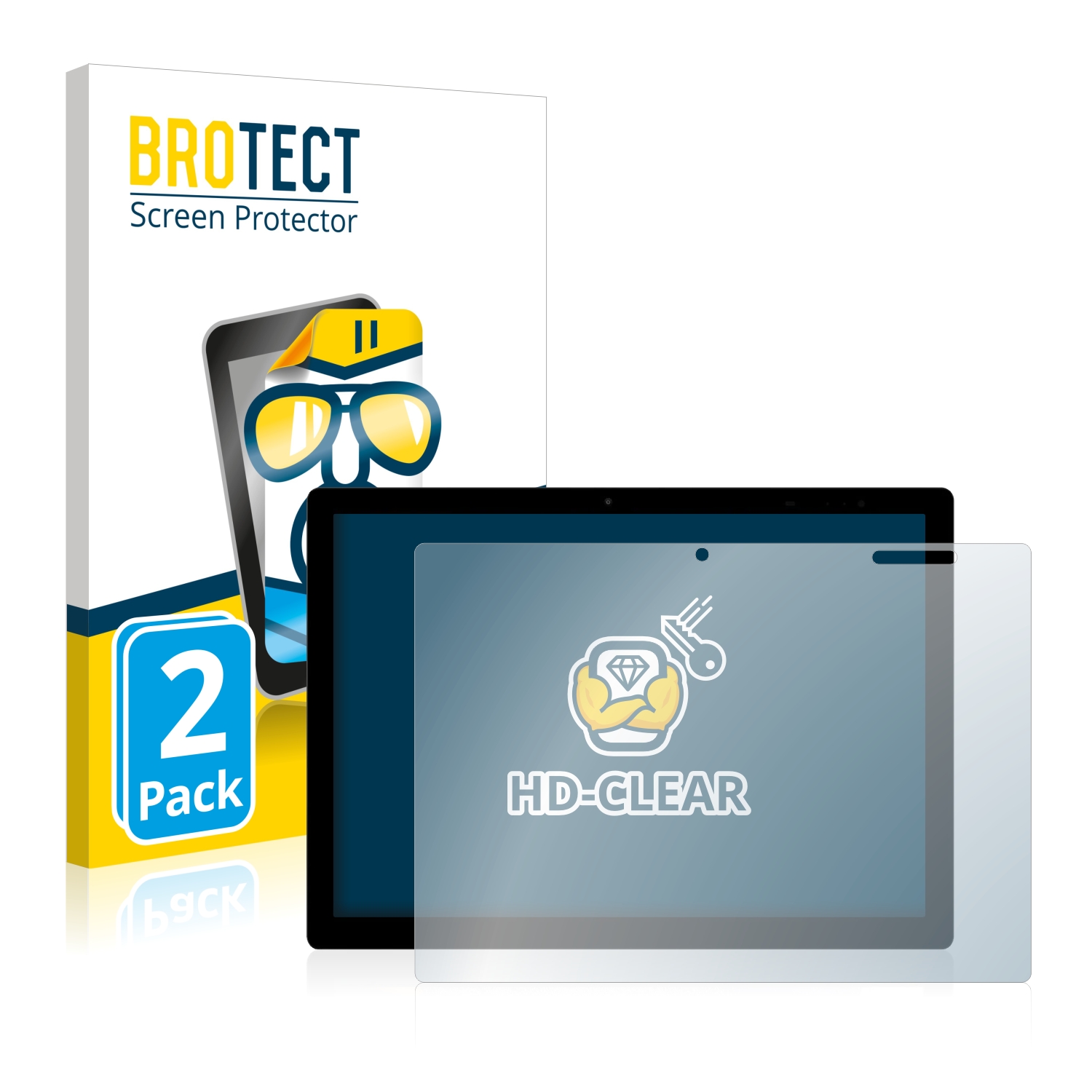 2x BROTECT Displayschutz-Folie pro Chuwi UBook X