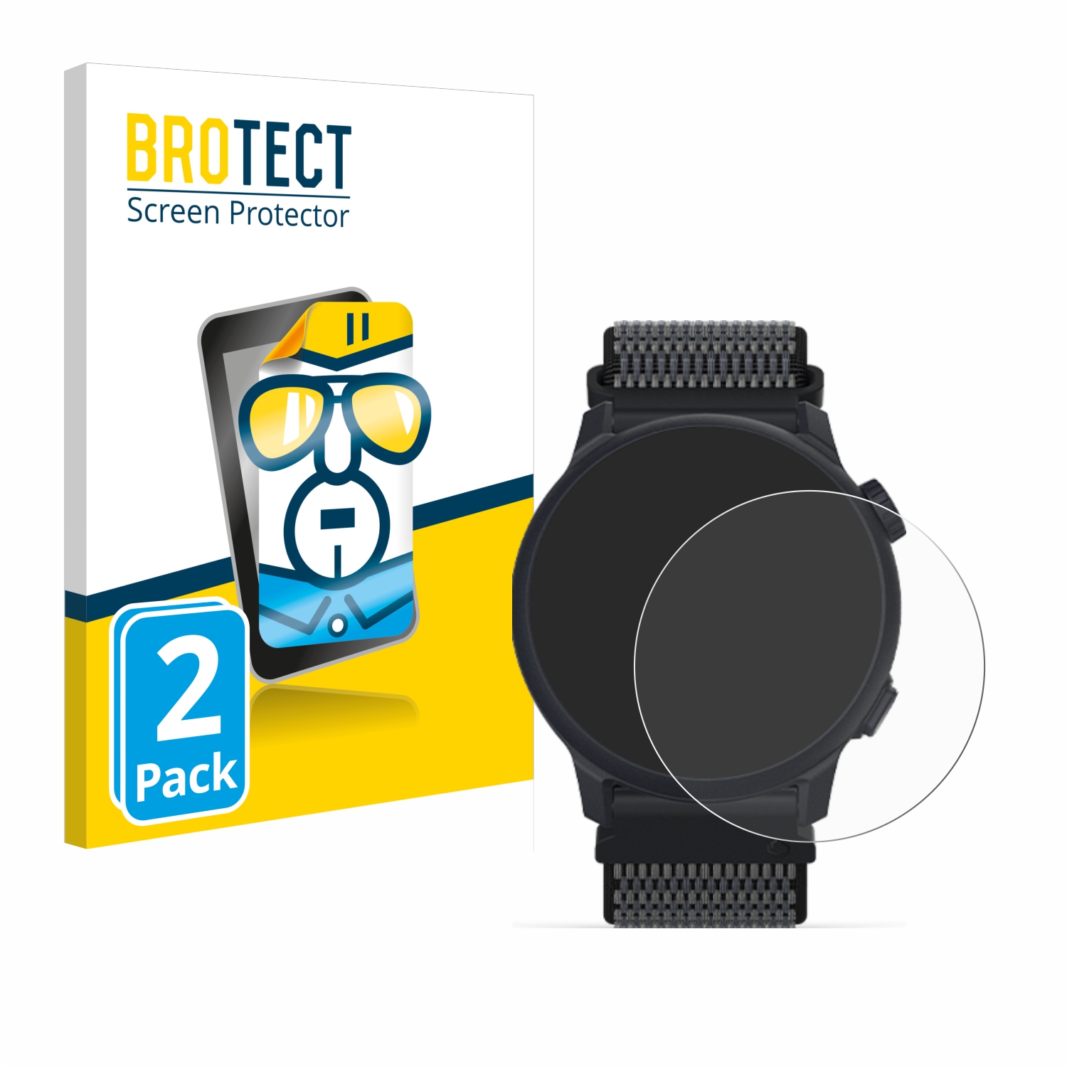 2x BROTECT Displayschutz-Folie pro Coros Pace 2