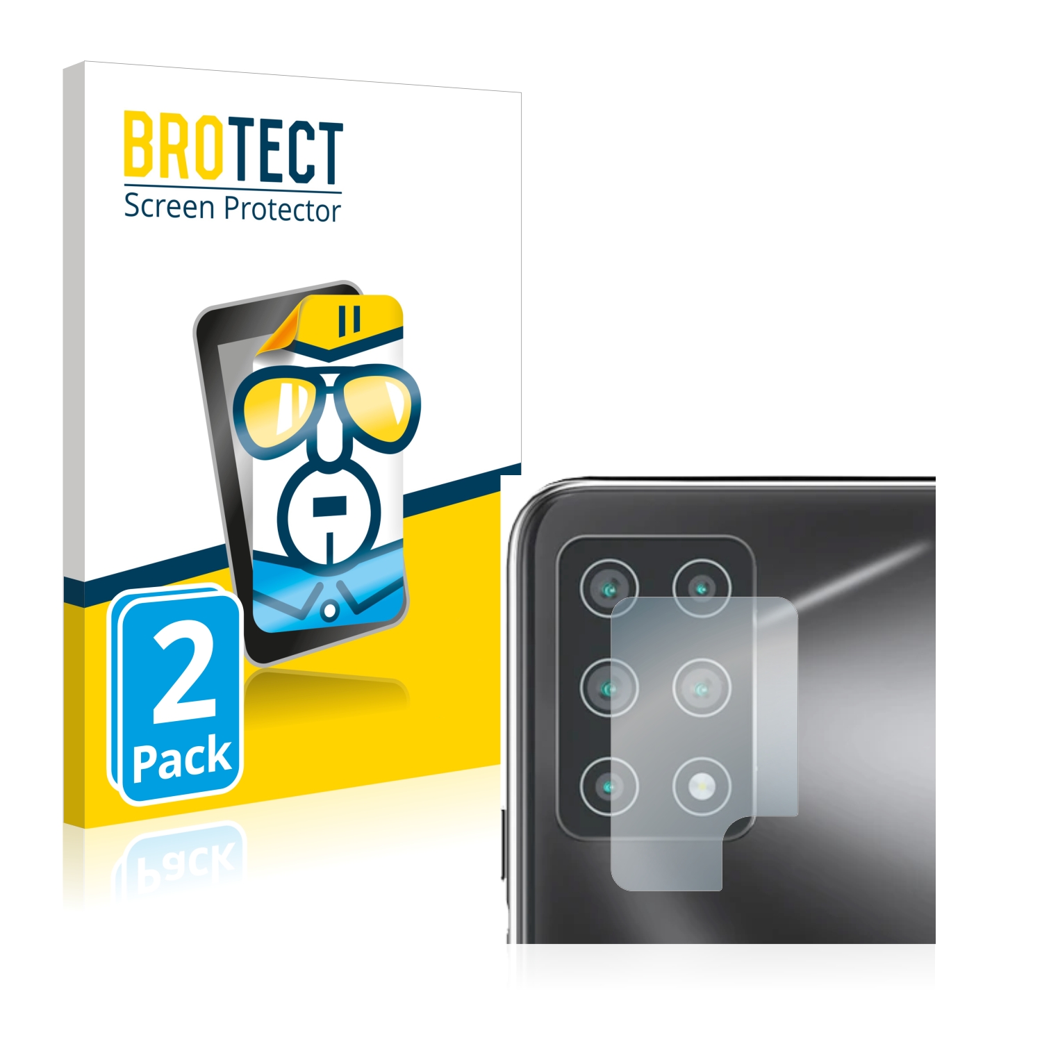 2x BROTECT Displayschutz-Folie pro Cubot X30 (pouze kamera)