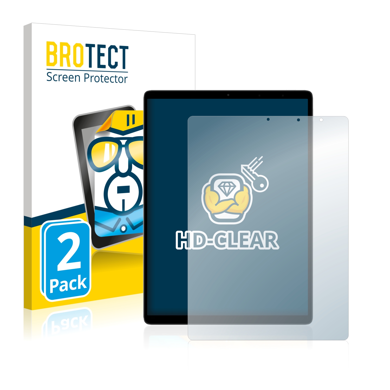 2x BROTECT Displayschutz-Folie pro Chuwi HiPad Plus