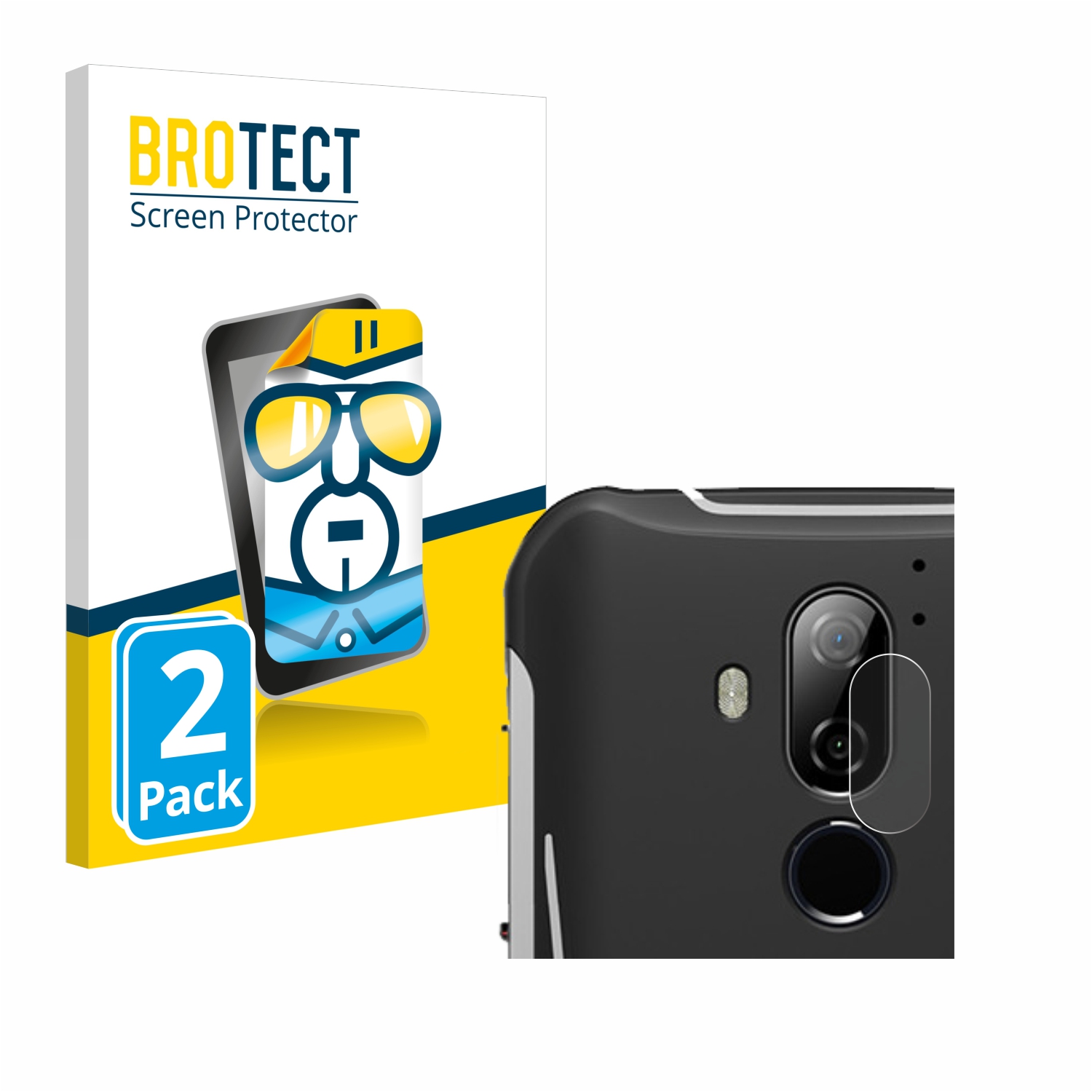 2x BROTECT Displayschutz-Folie pro Gigaset GX290 plus (pouze kamera)
