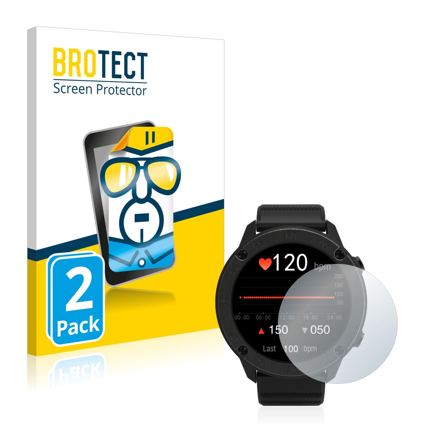 2x BROTECT Displayschutz-Folie pro Blackview X5