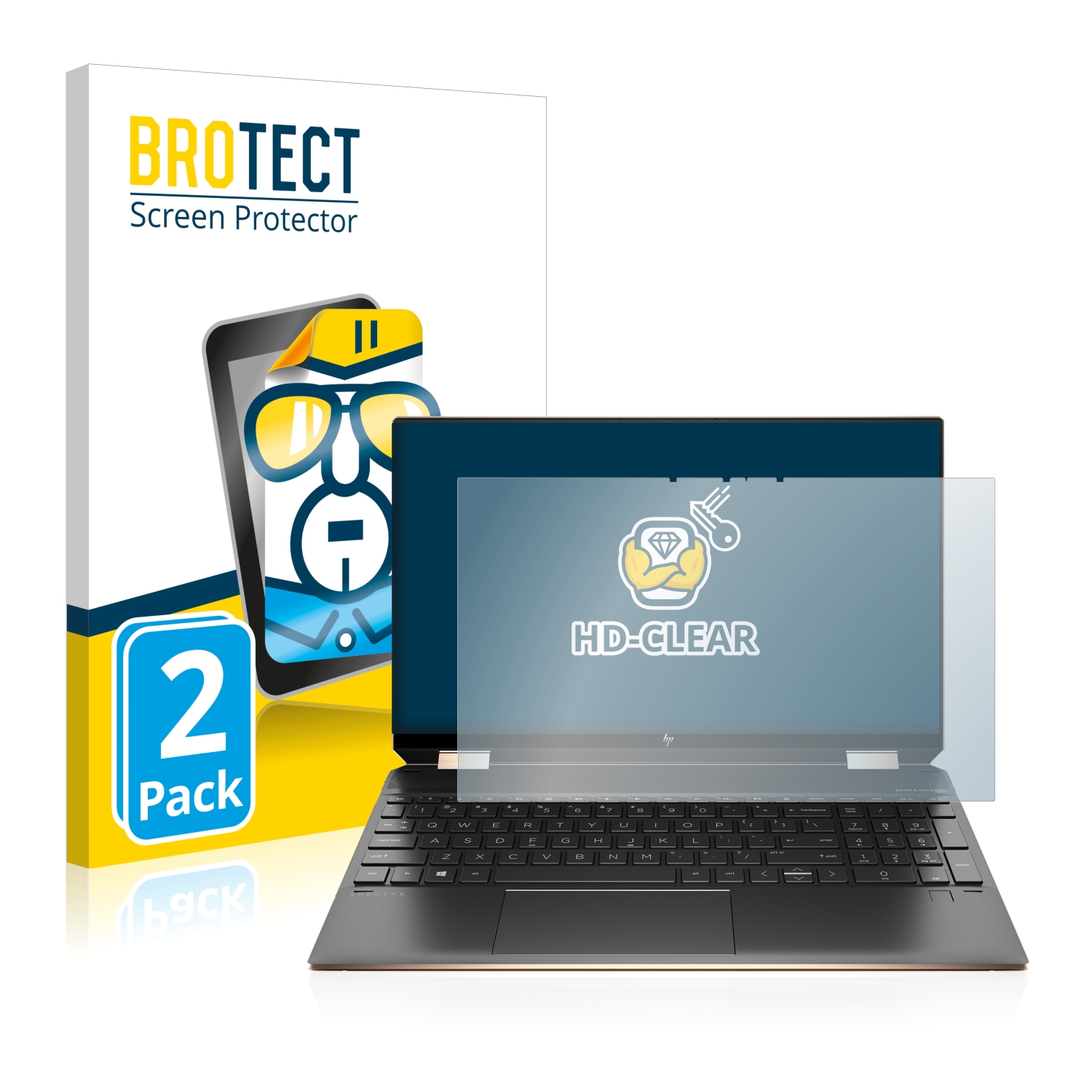 2x BROTECT Displayschutz-Folie pro Acer ACTAB821